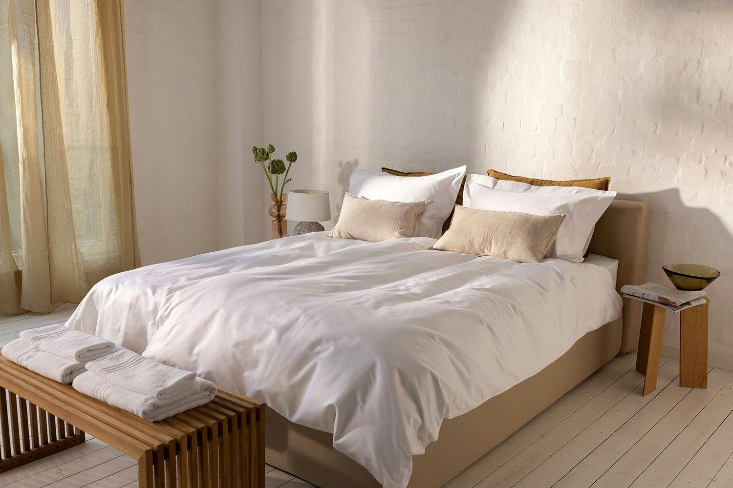 Rackhams White Duck Feather And Down 4.5Tog Duvet - Single (135 X 200Cm)