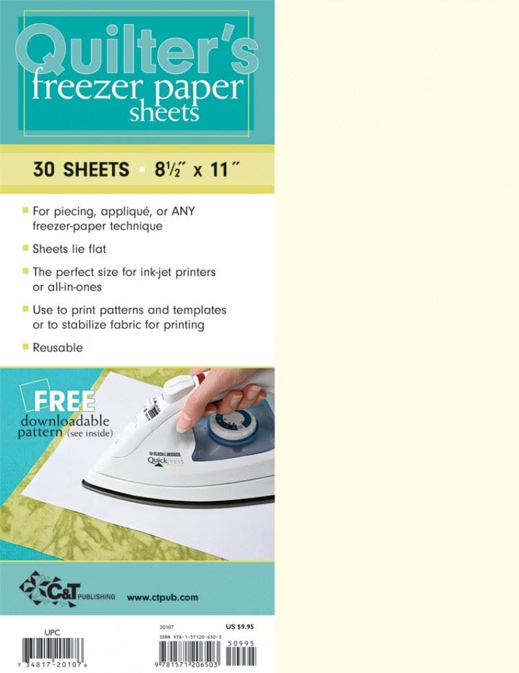 Quilter's Freezer Paper Sheets: 30 Sheets 8 1/2 x 11 by C&T Publishing (2009) - Image 6