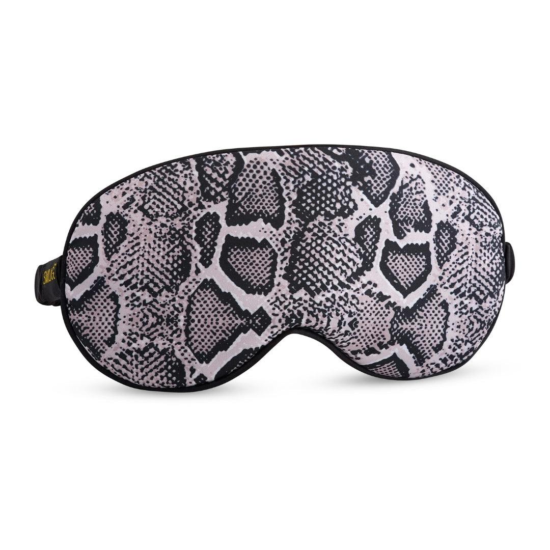 Smug Satin Sleep Mask - Snake Print - Sleep Mask Only