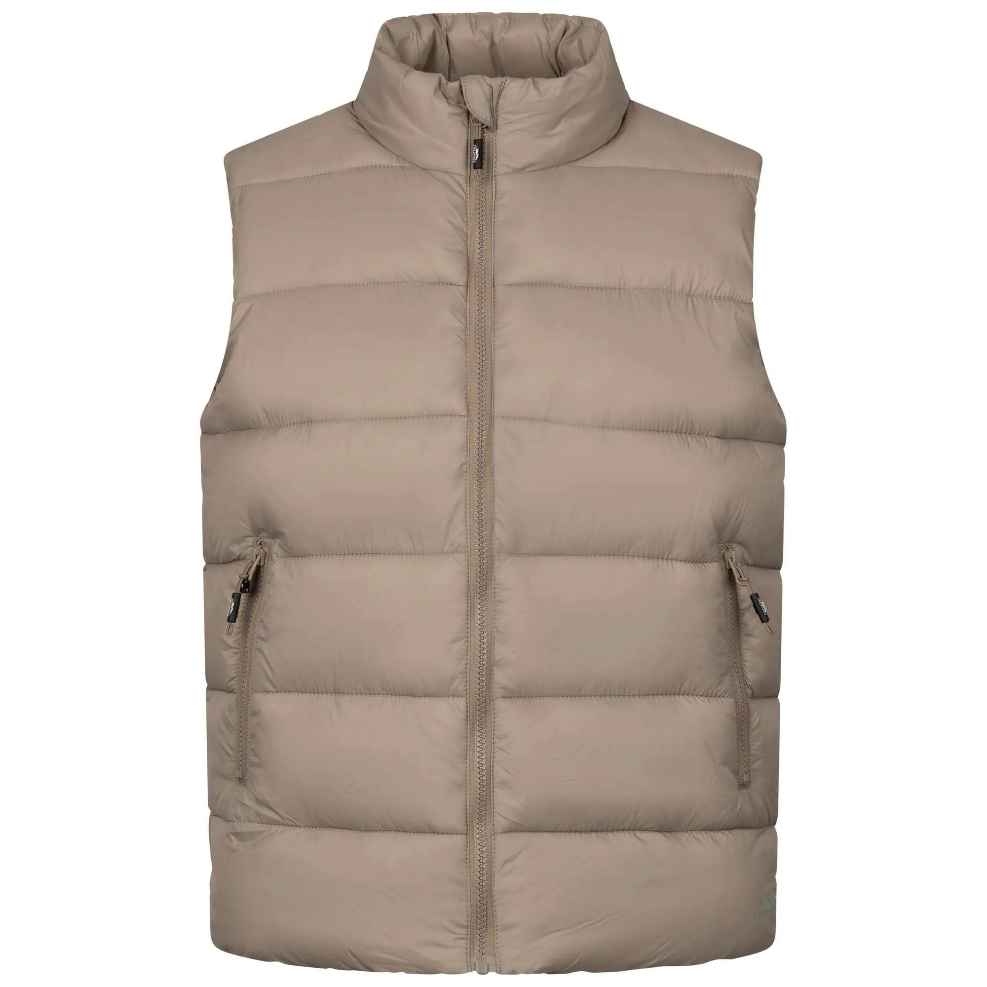 Trespass Women's Simone Padded Casual Gilet - Sand - S - Sand - 100% Mixed
