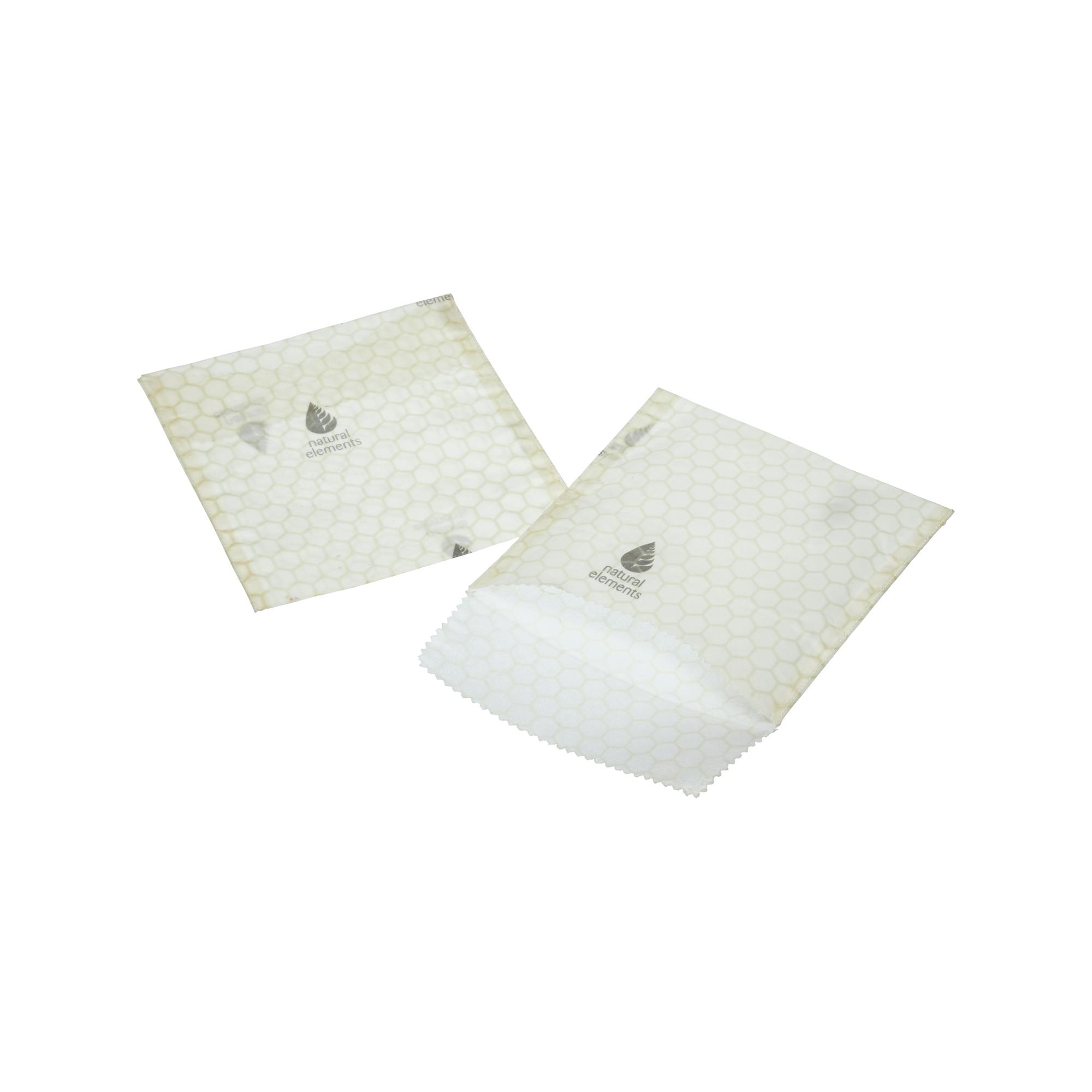 Rackhams Yellow Eco-Friendly Set Of Two Beeswax Sandwich Bags - Beeswax - Sandwich Bags