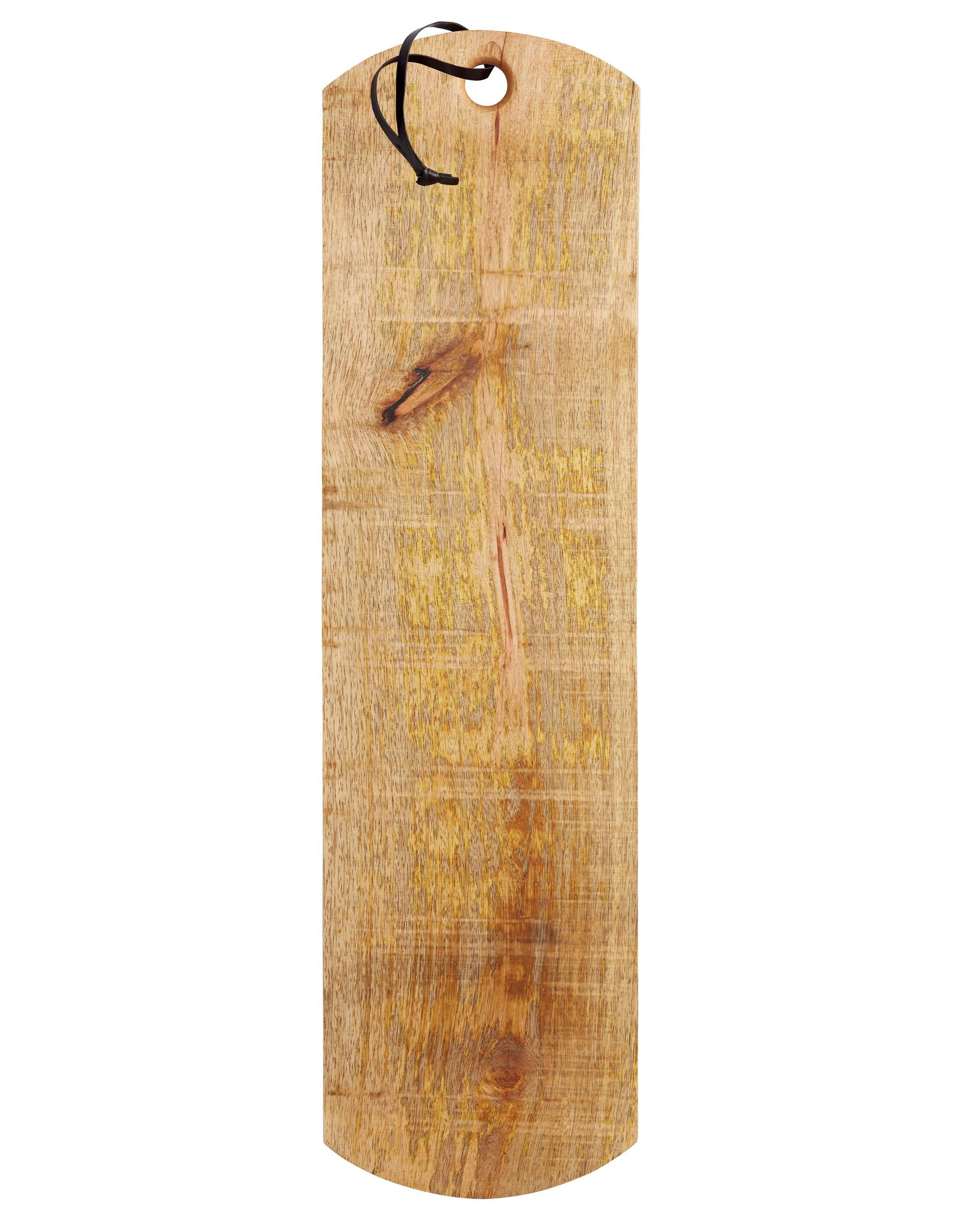 Rackhams Brown Gourmet Prep & Serve Extra Long Mango Plank - Mango Wood - Serving Board