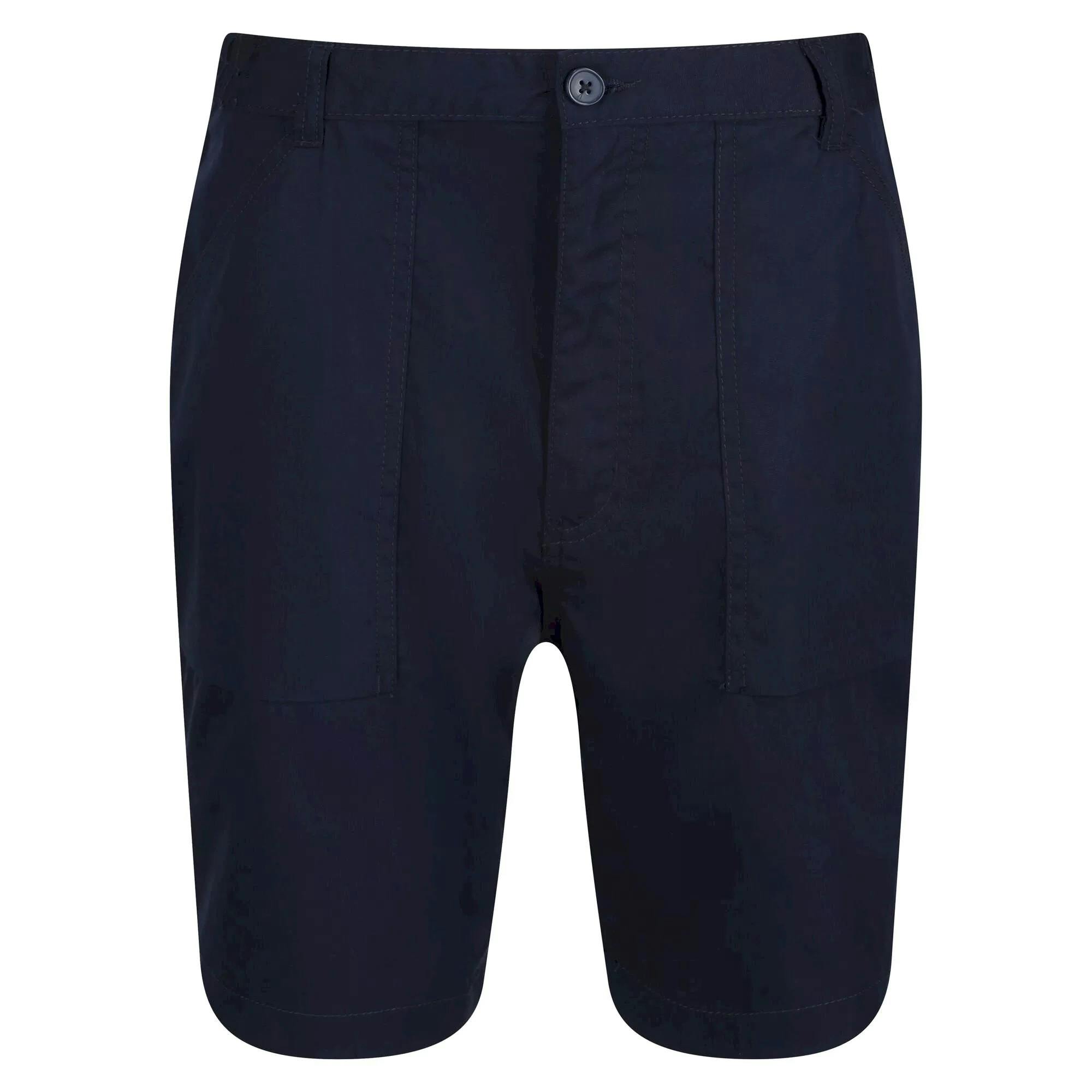 Regatta Men's Blue New Action Shorts - Navy - Navy - 36Inch - 65% Polyester/35% Cotton