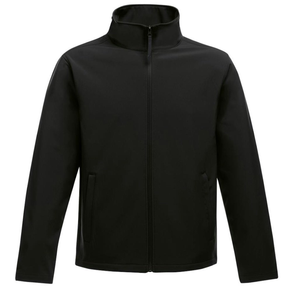 Regatta Men's Black Standout Ablaze Printable Soft Shell Jacket - / - Black/ - 3XL