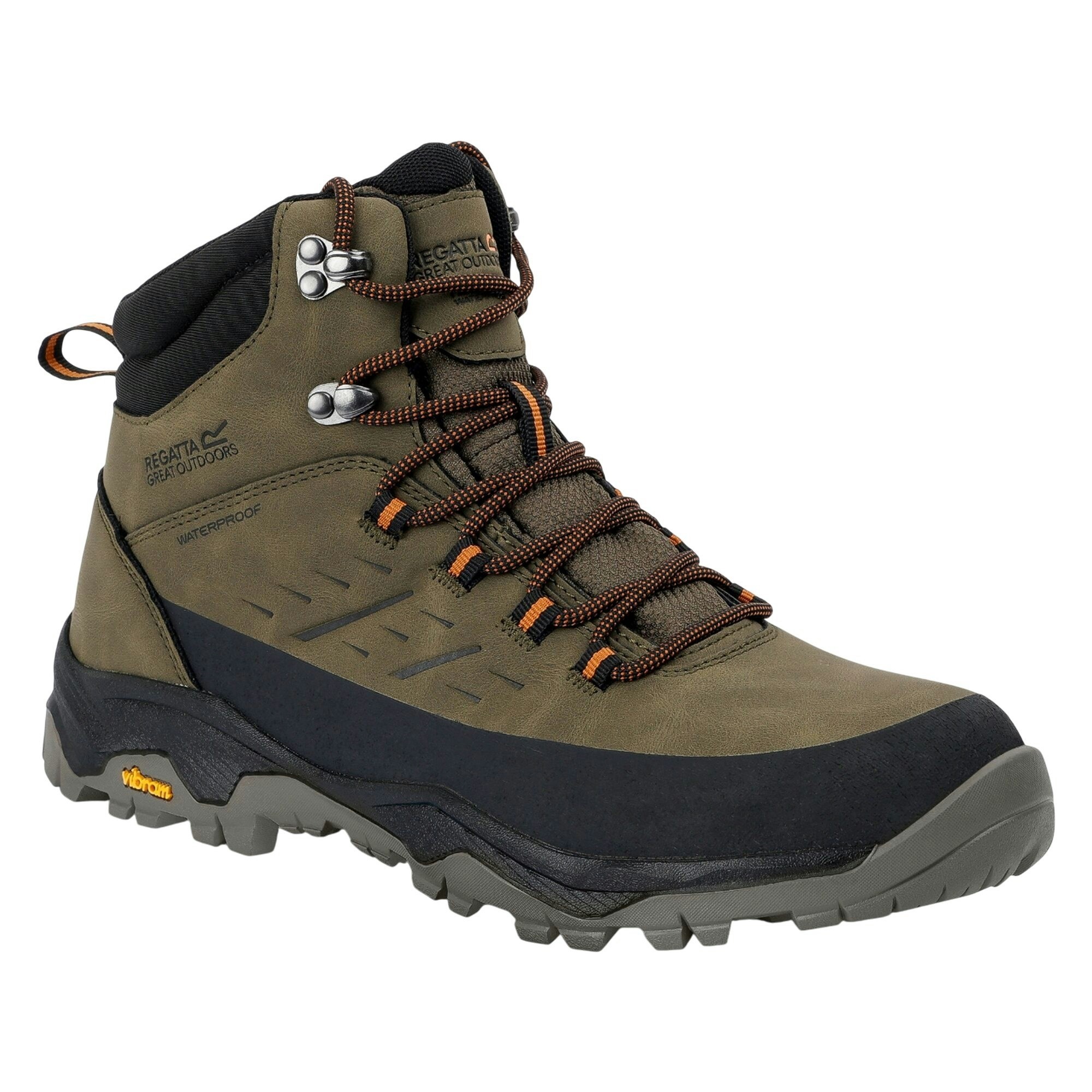 Regatta Men's Green Blake Walking Boots - Olive - Olive - 8 Uk