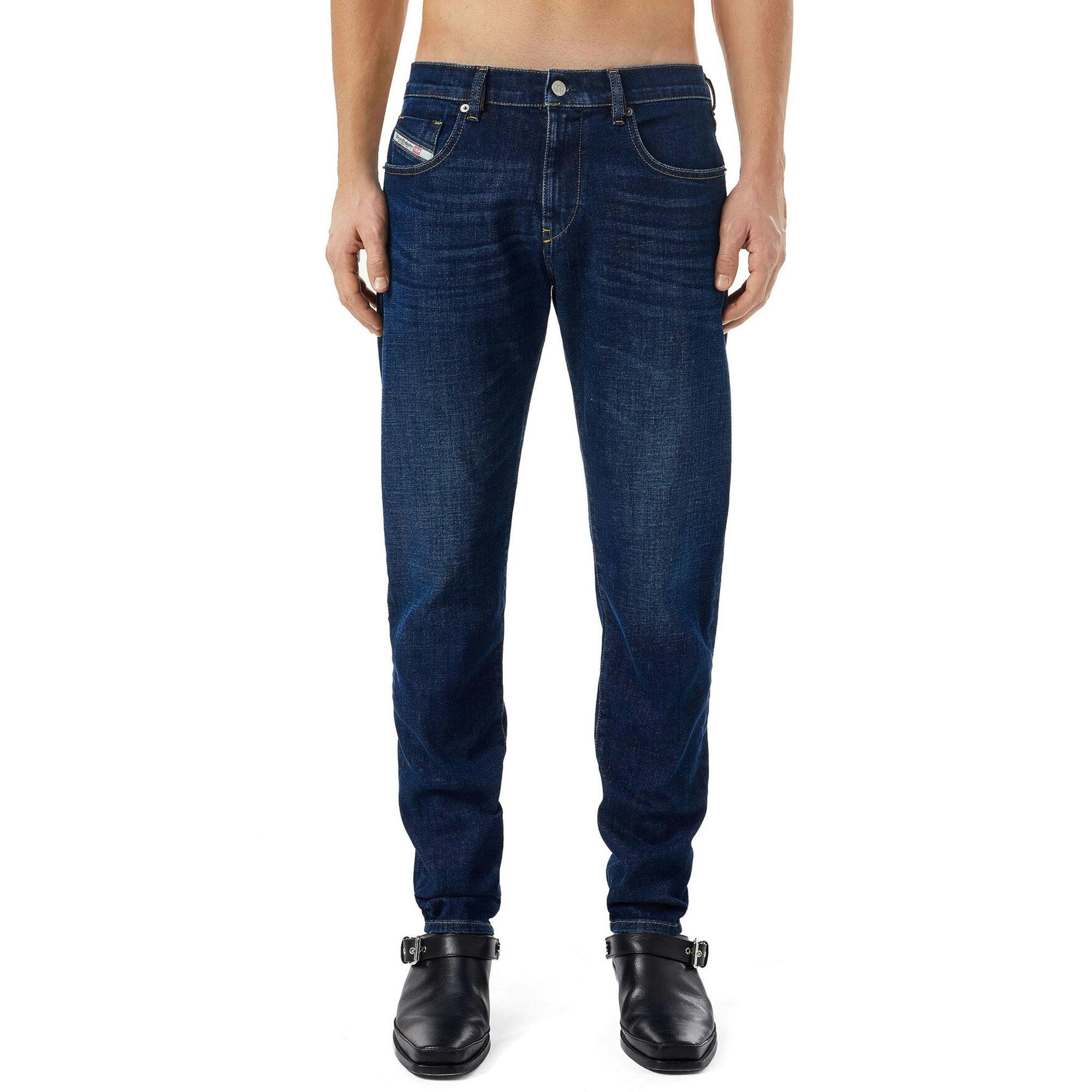 Diesel Red D-Strukt Slim Fit Jeans - 09B90 - 32/34