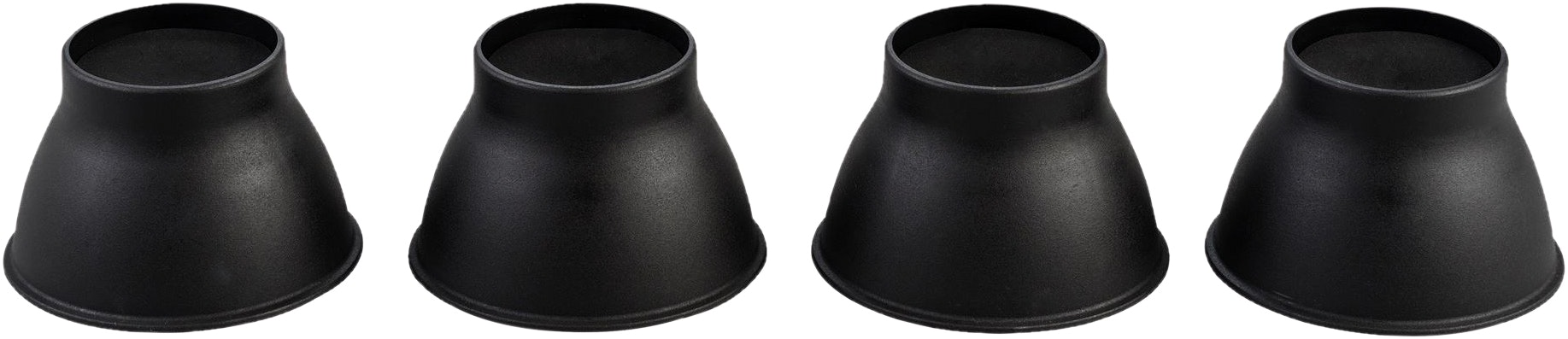 Aidapt Grey Elephant Feet 14Cm Set Of 4