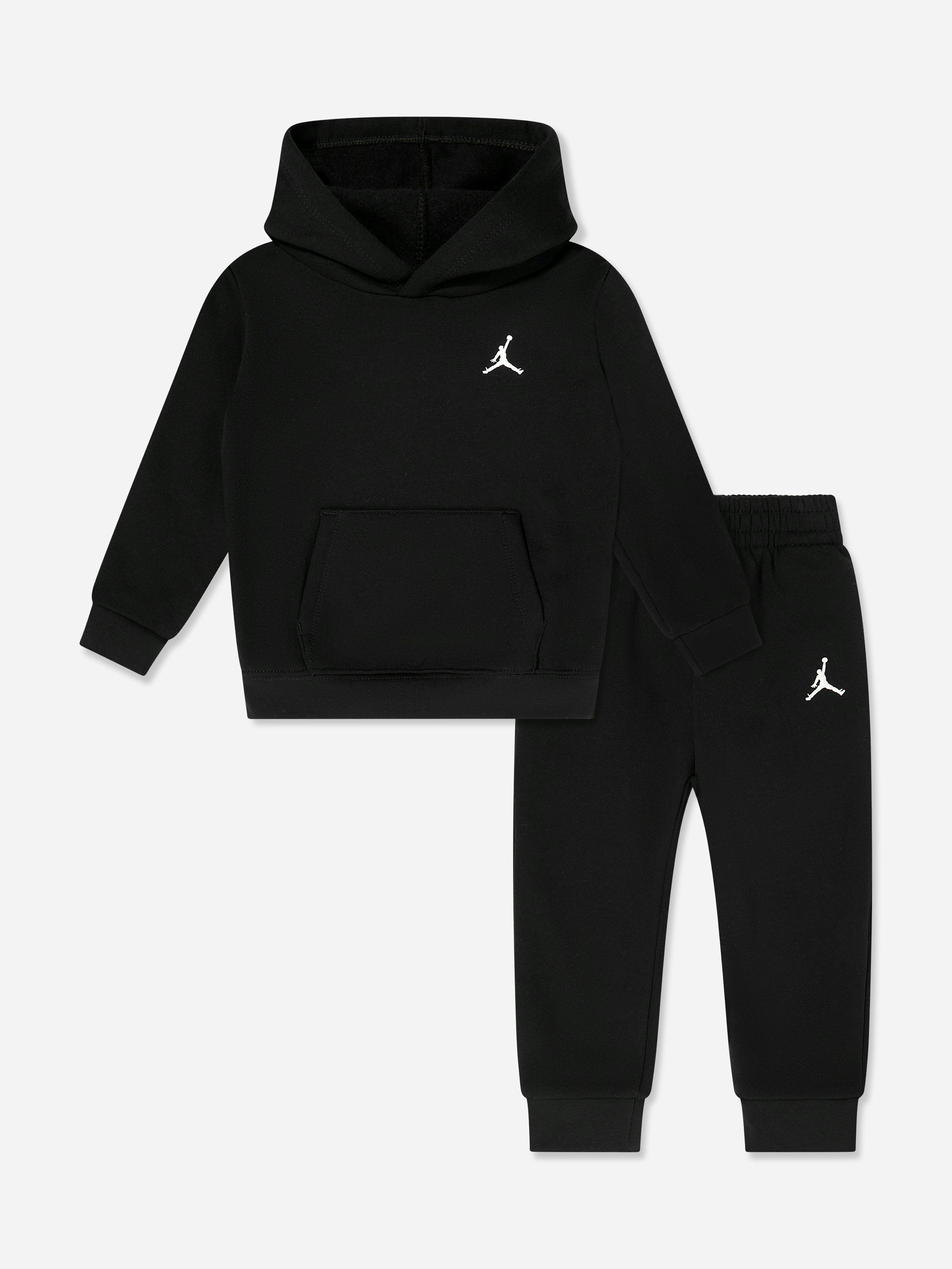 Jordan Black Kids Mj Brooklyn Tracksuit In - 6 - 7 Yrs