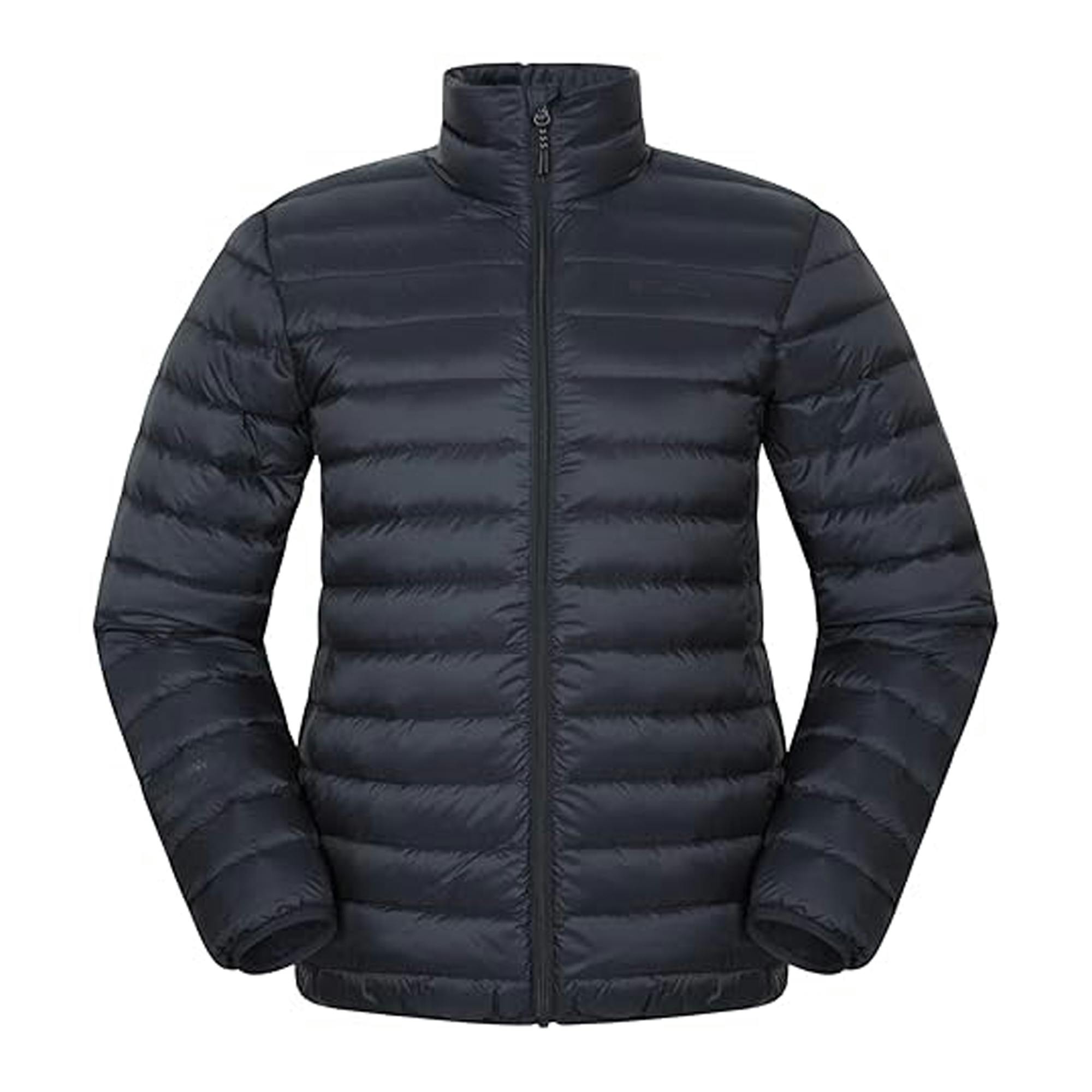 Mountain Warehouse Men's Black Featherweight Ii Down Jacket - Jet - 3XL - Jet - 100% Polyamide