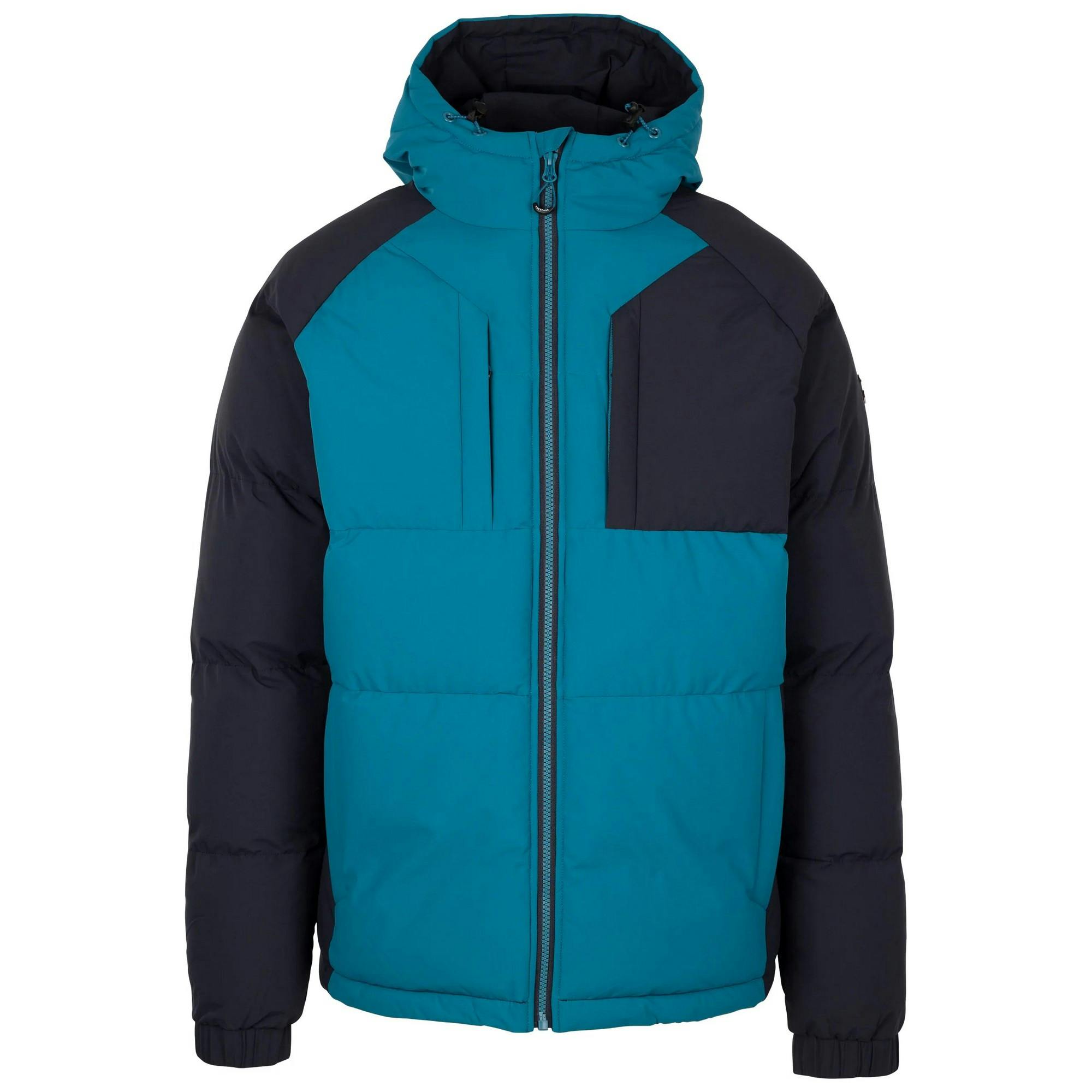 Trespass Men's Blue Deffords Padded Jacket - Bondi - S - Bondi - 100% Polyester