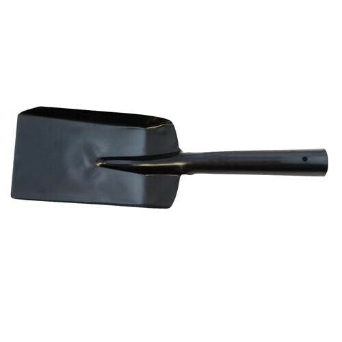 Photos - Fireplace Accessory Rackhams 100mm Coal Shovel Log Burner Accessories Dustpan Steel Cleaning Scoop Spade