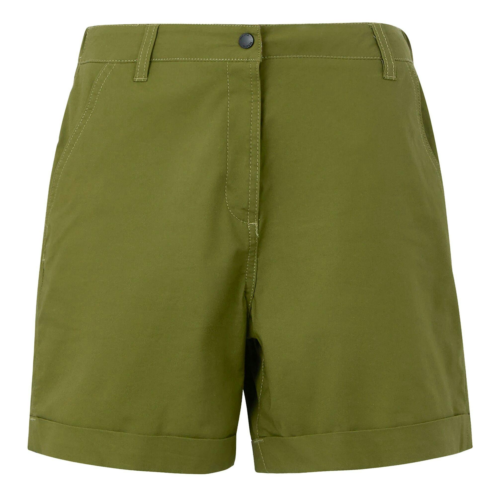 Regatta Women's Green Xanthi Shorts - Nephrite - Nephrite - 18 Uk - 97% Cotton/3% Elastane
