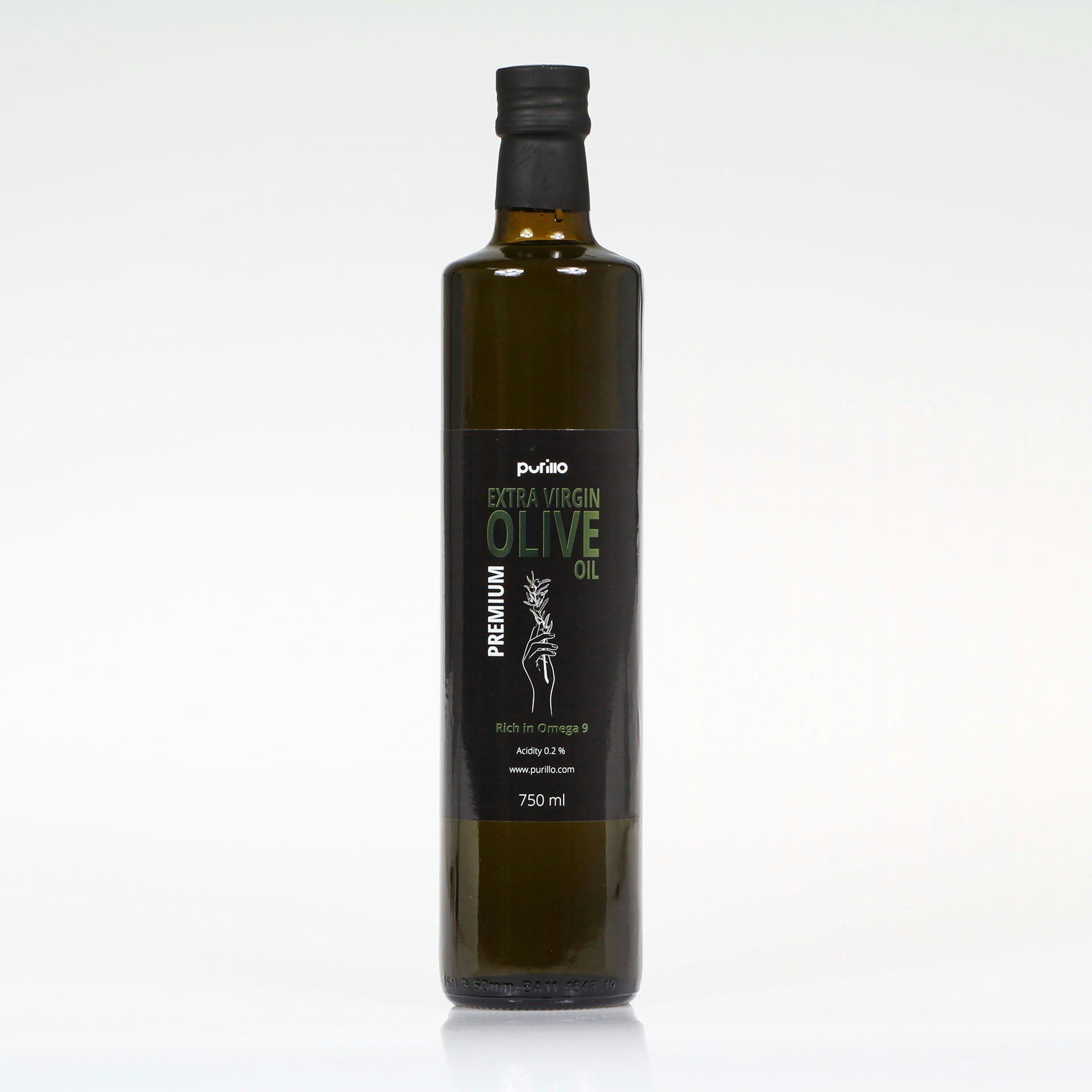 Olive Oil - Extra Virgin - Cold Extracted - Premium - Purillo 750 ml - Image 2