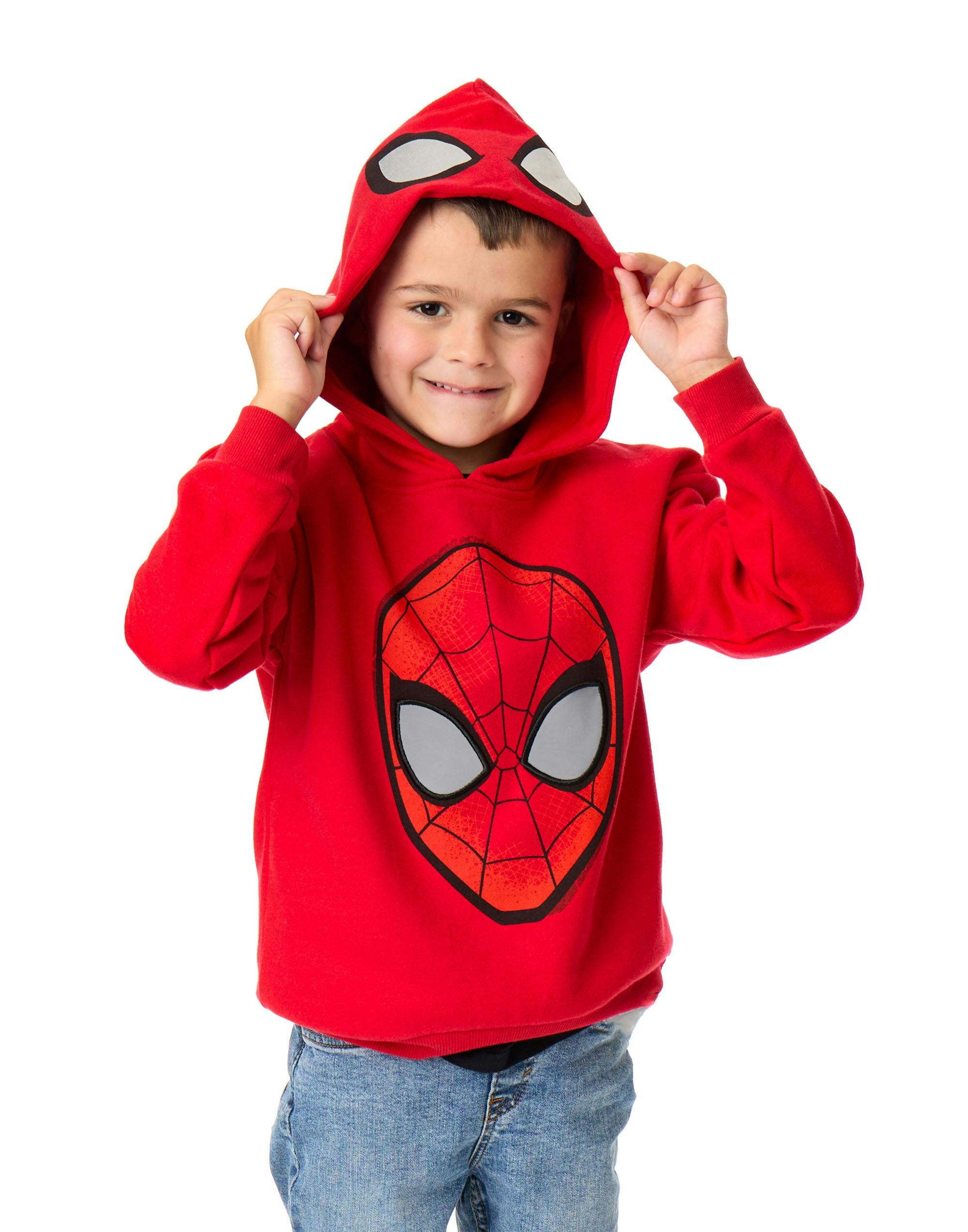 Vanilla Underground Boys Red Marvel Spiderman Hoodie - 2-3 Years