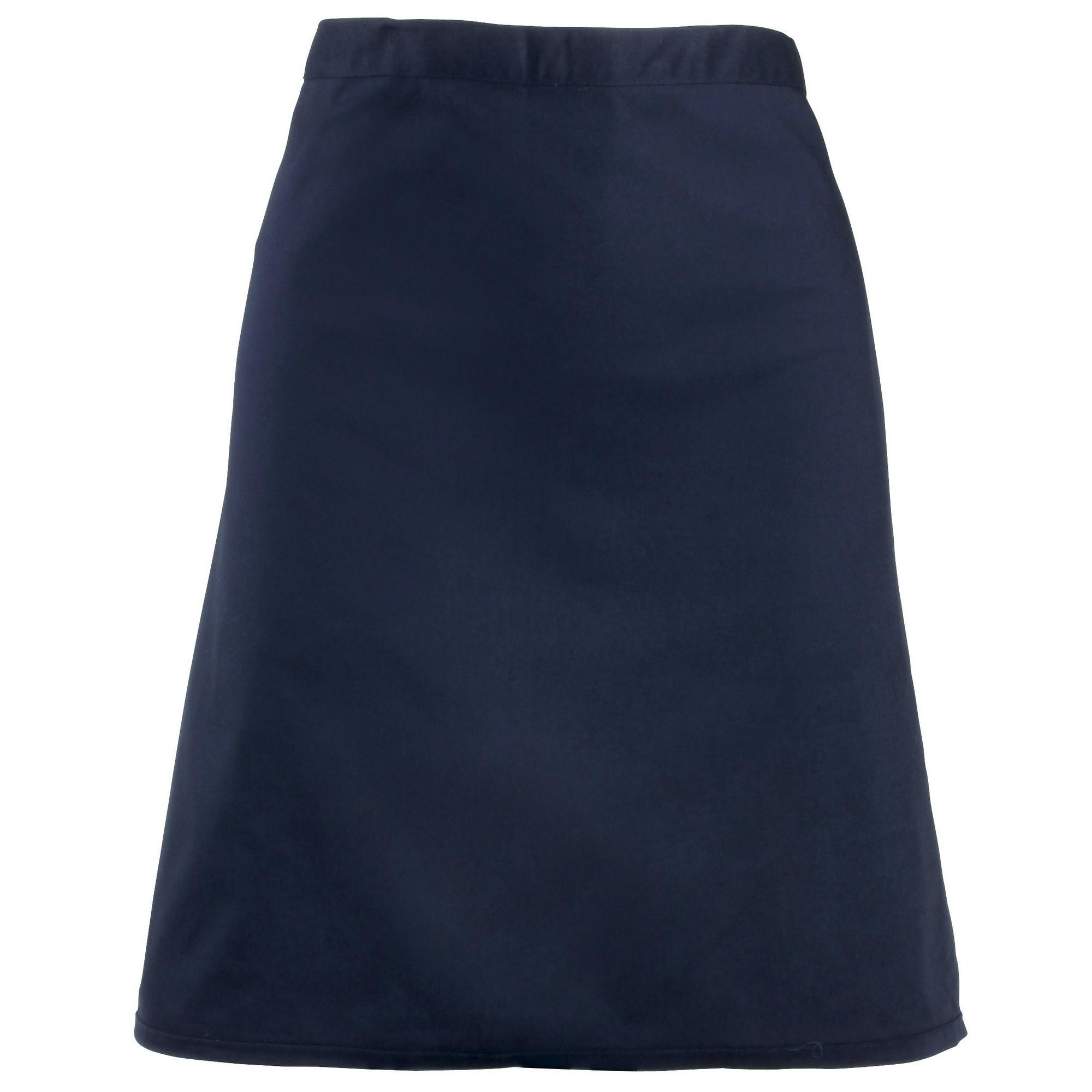 Rackhams Women's / Mid-Length Apron - Navy - One Size - Navy