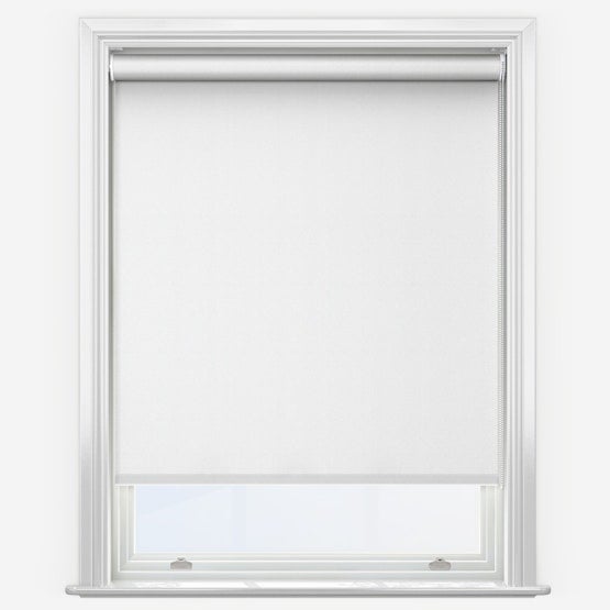 Rackhams White Trimmable Thermal Blackout Roller Blinds - 130Cm