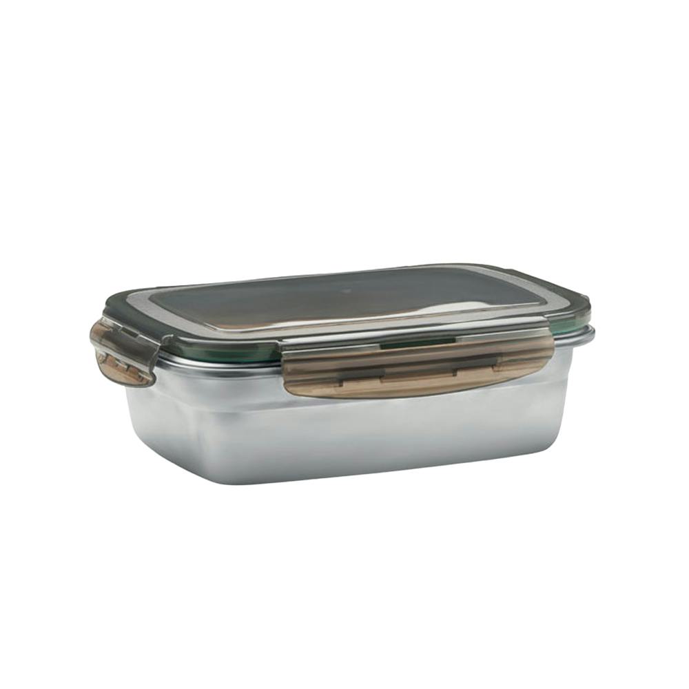 Rackhams Grey Lox 850Ml Lunch Box - Transparent - One Size - Transparent - 100% Mixed