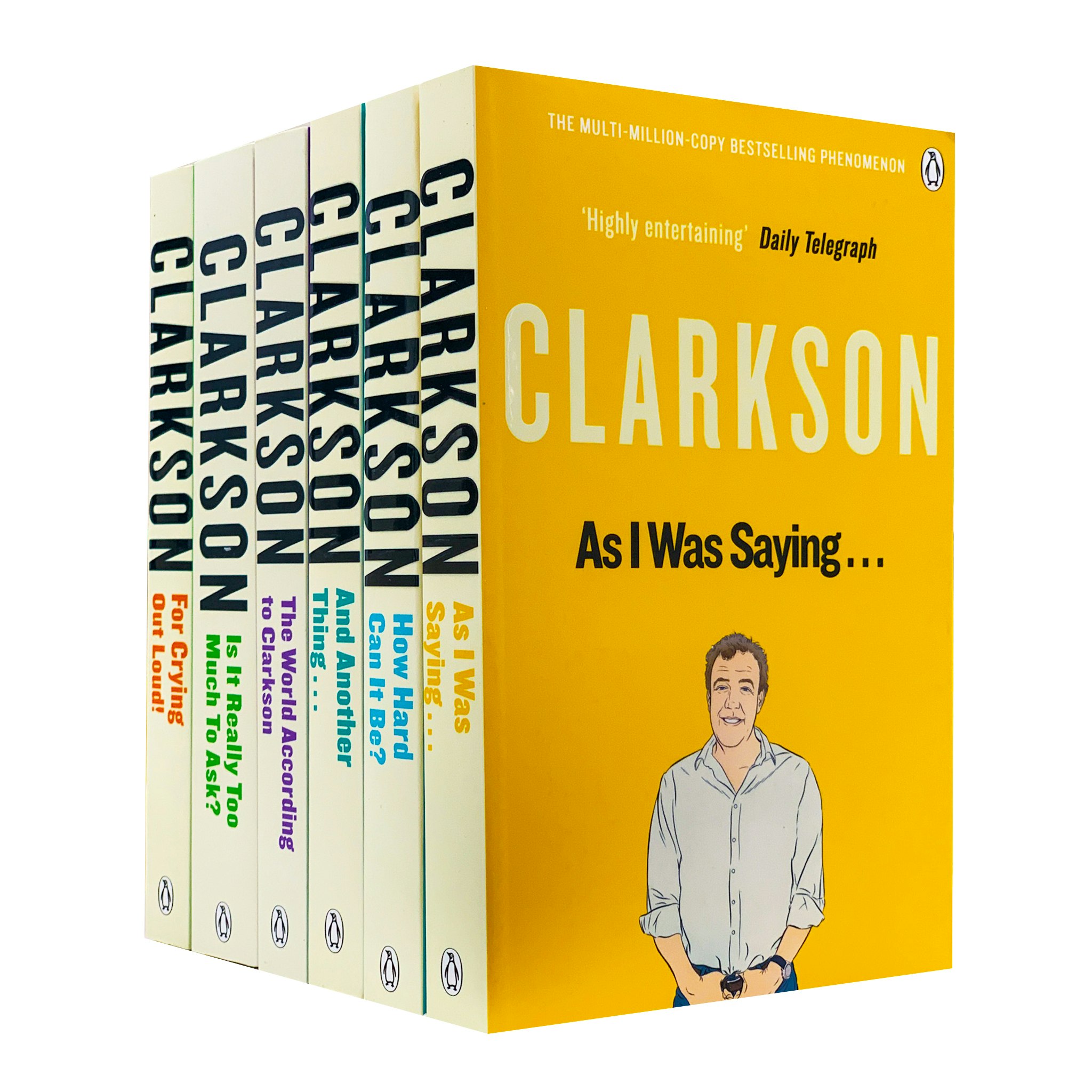Penguin The World According To Clarkson 6 Books Set By Jeremy Clarkson