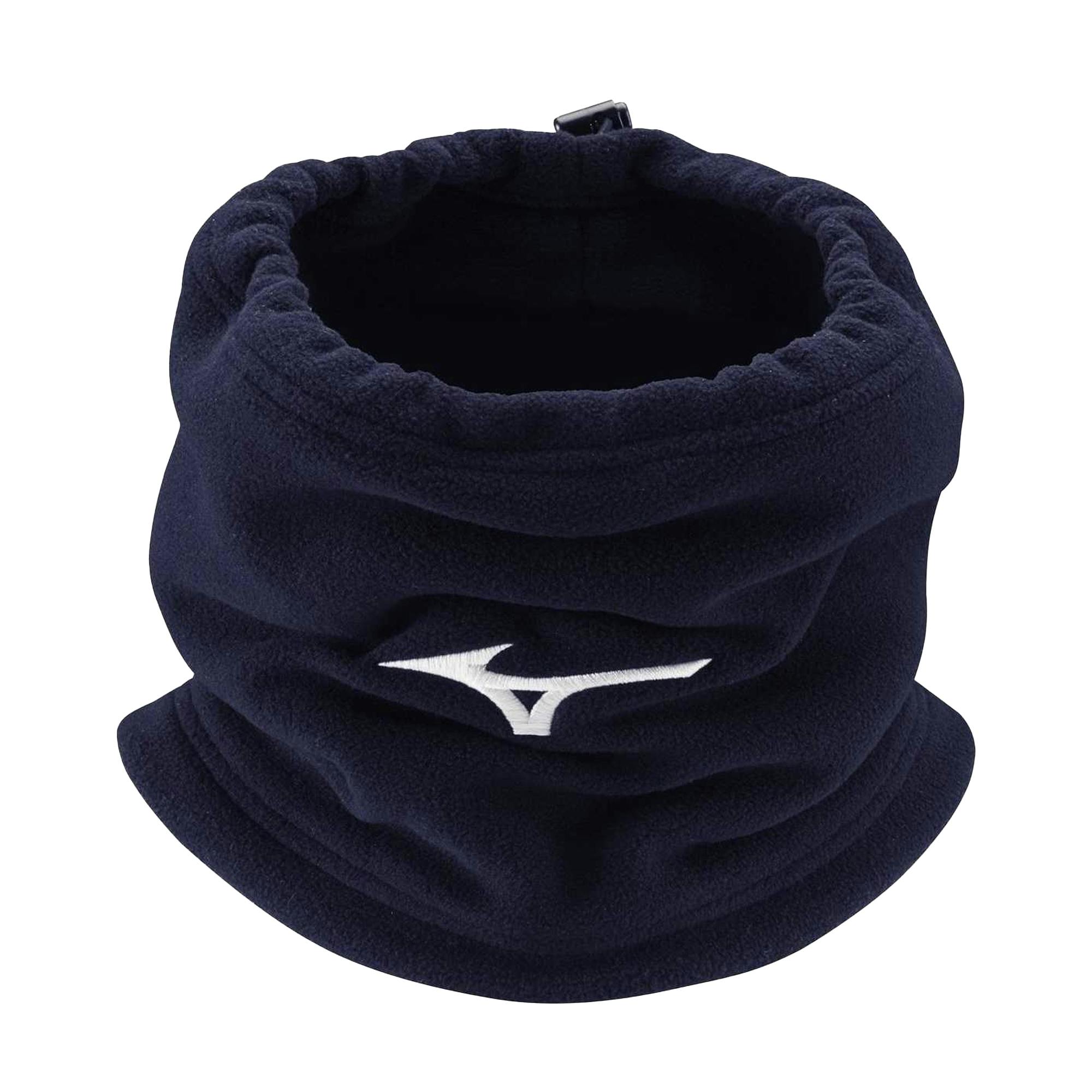 Mizuno Logo Lightweight Snood - Navy - Navy - One Size - 100% Acrylic