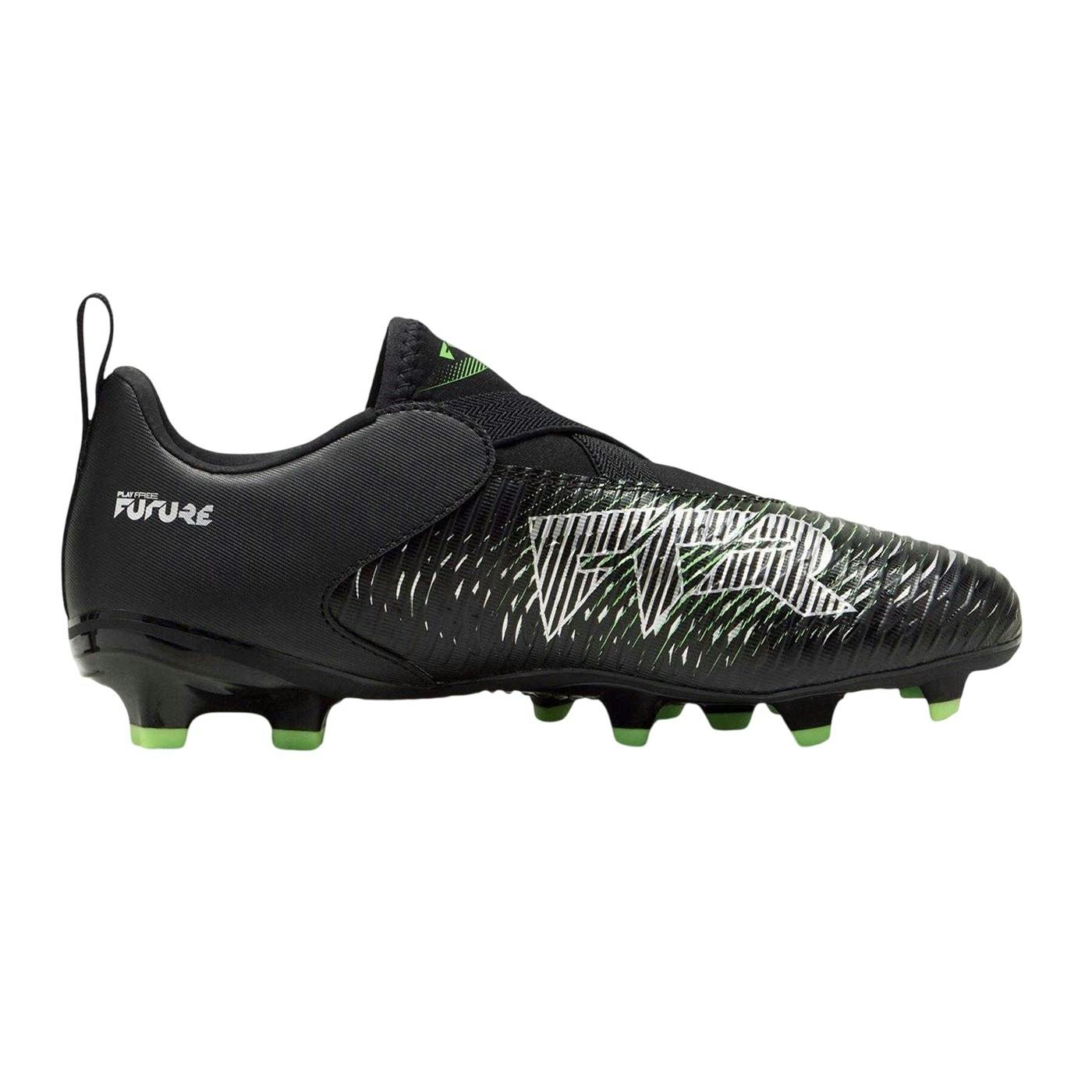 Puma Black/White Kids Future Match Firm Ground Football Boots - 10 Uk Child - 100% Mixed