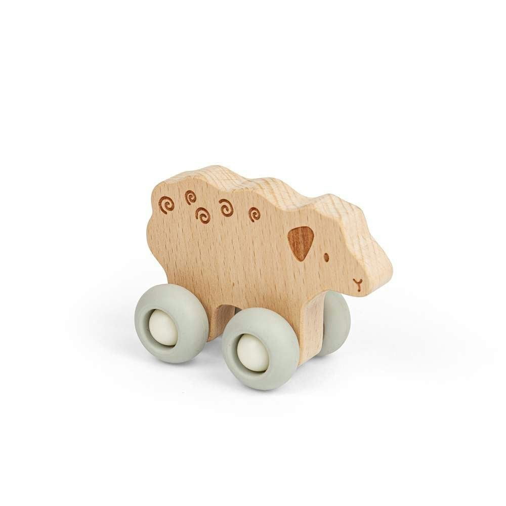 Bigjigs Toys Farm Animal On Wheels - Sheep