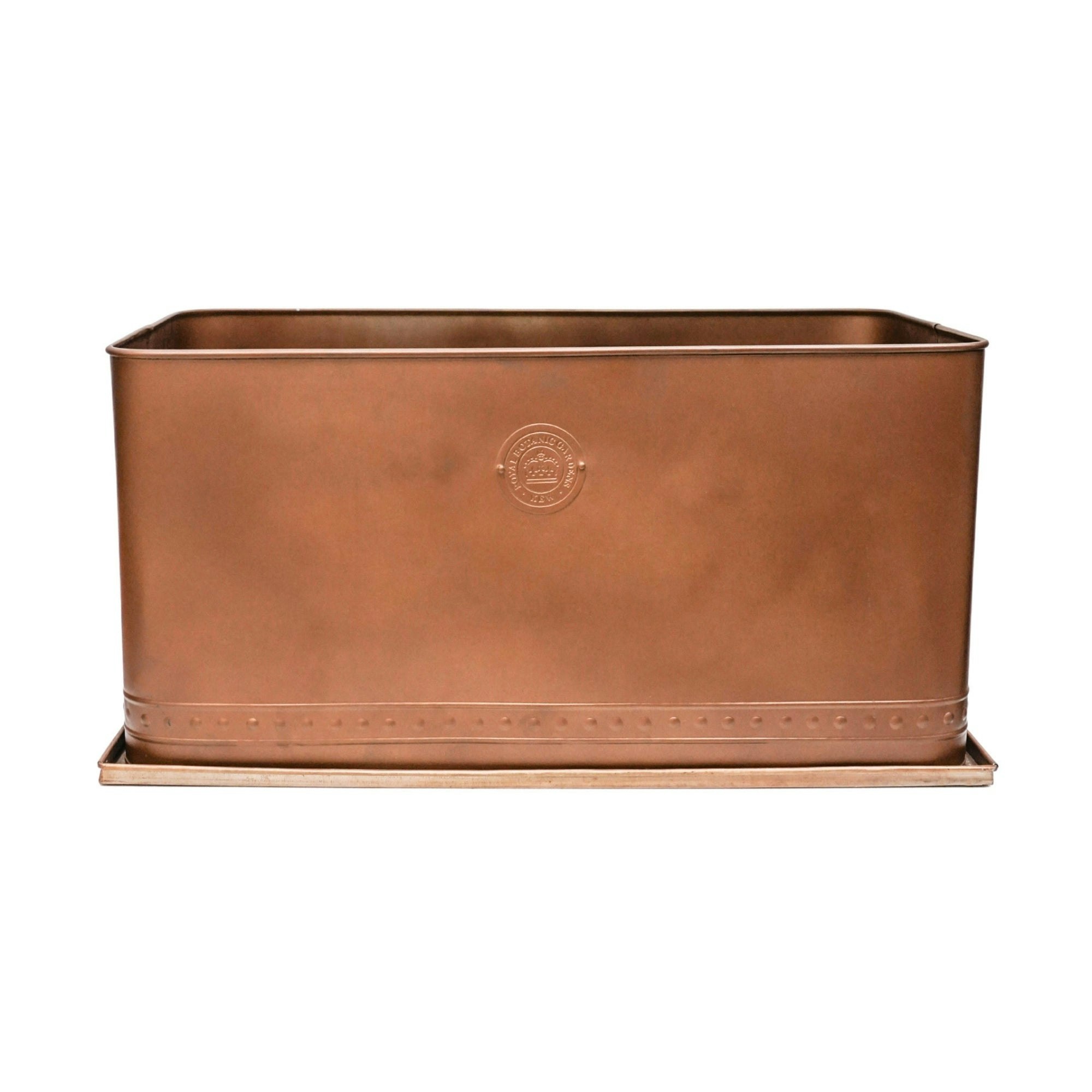 Rackhams Kew Regency Outdoor Planter - Aged Copper