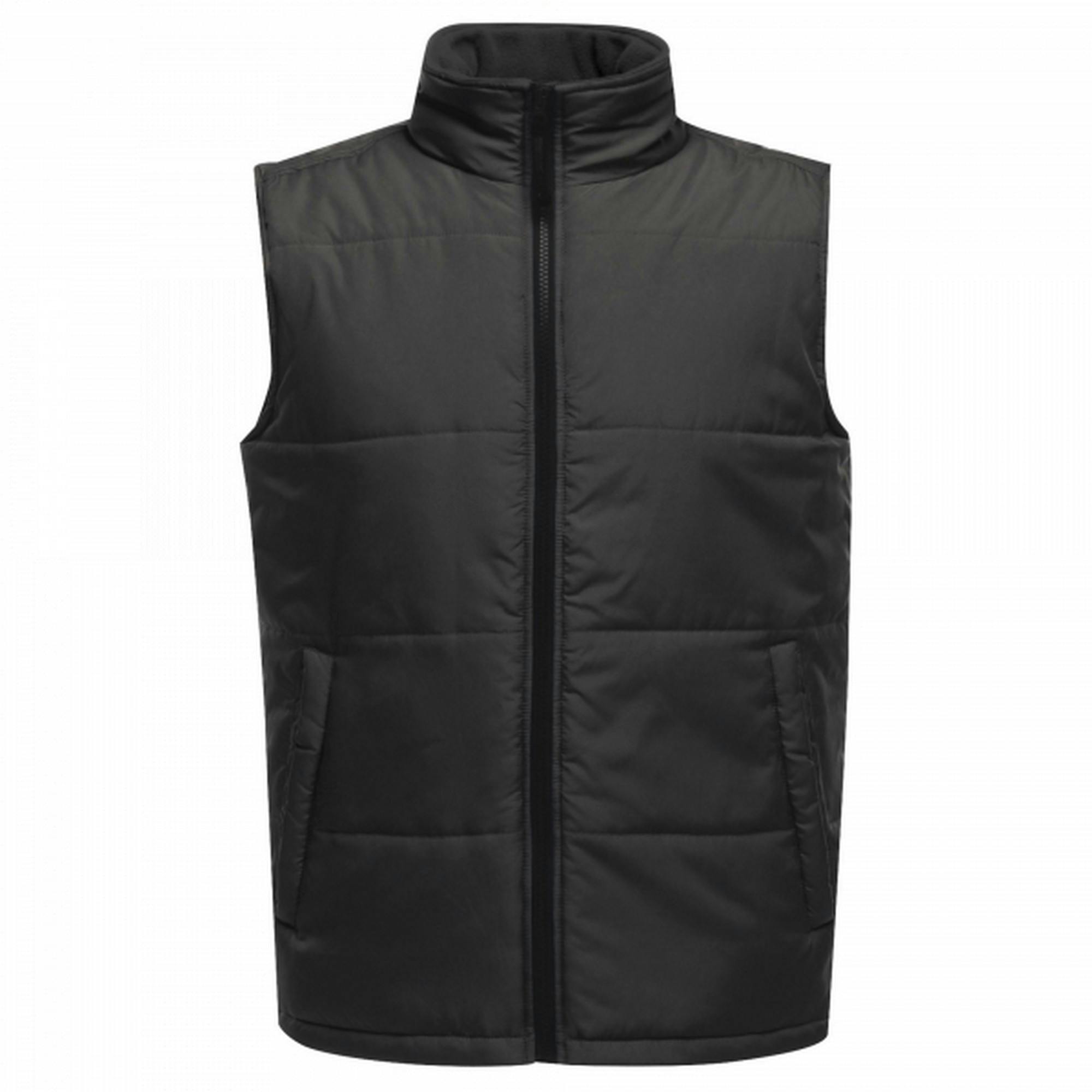 Regatta Men's Grey/Black Professional Quilted Insulated Body Warmer - Seal