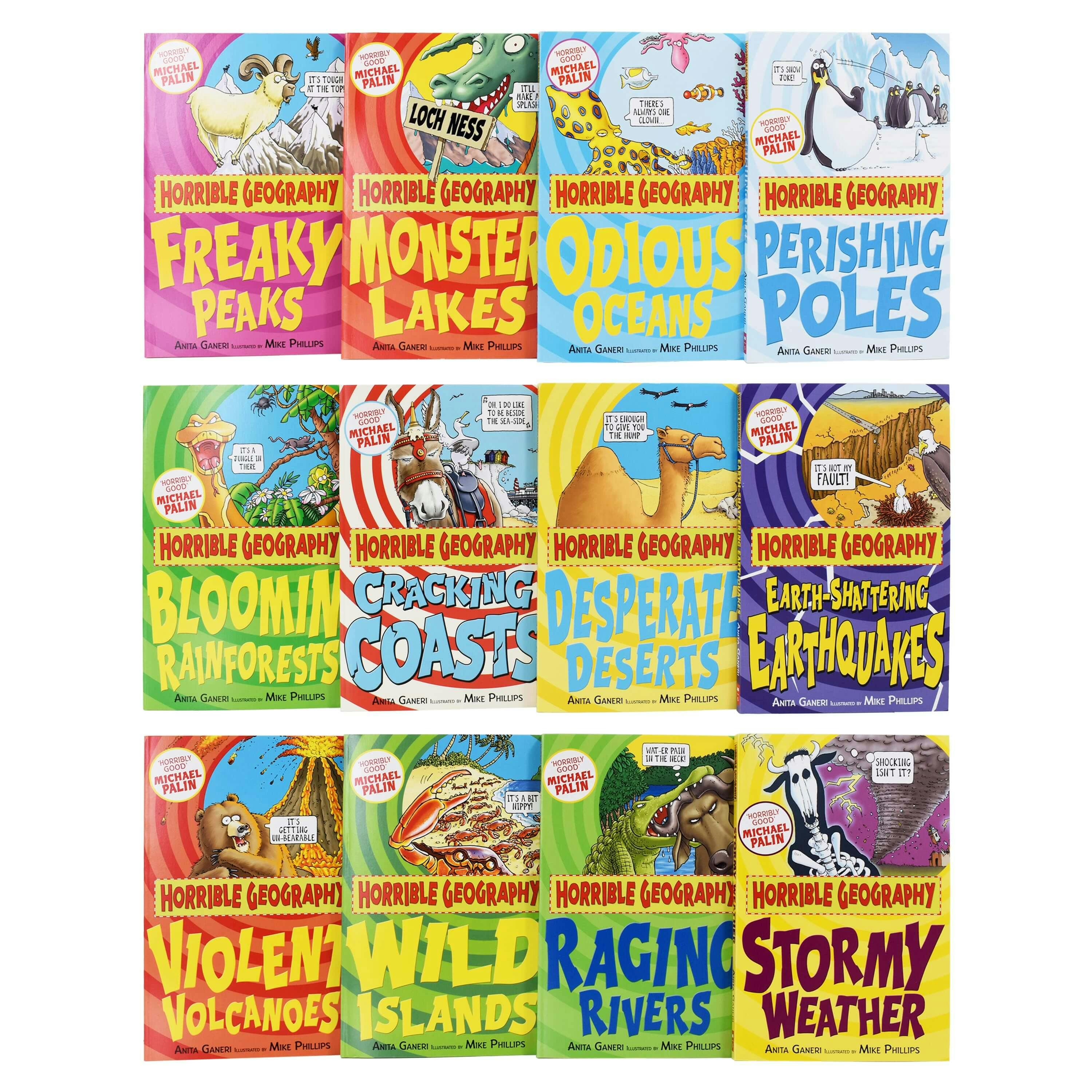 Horrible Geography Collection 12 Books Set Series by Anita Ganeri Wild Islands - Image 13