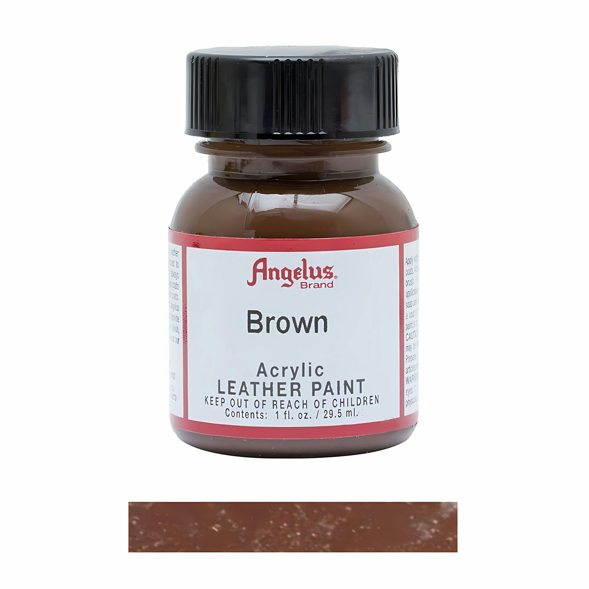 Angelus Brown Leather Paint For Sneaker Customs And Shoes 1Oz
