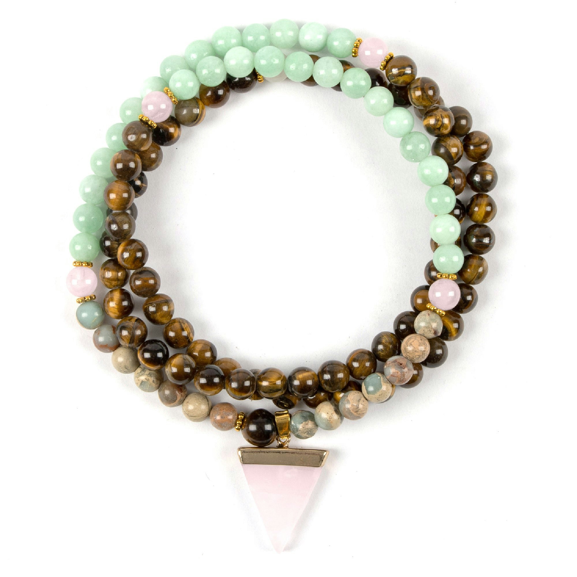 Myga Protect Mala Beaded Necklace