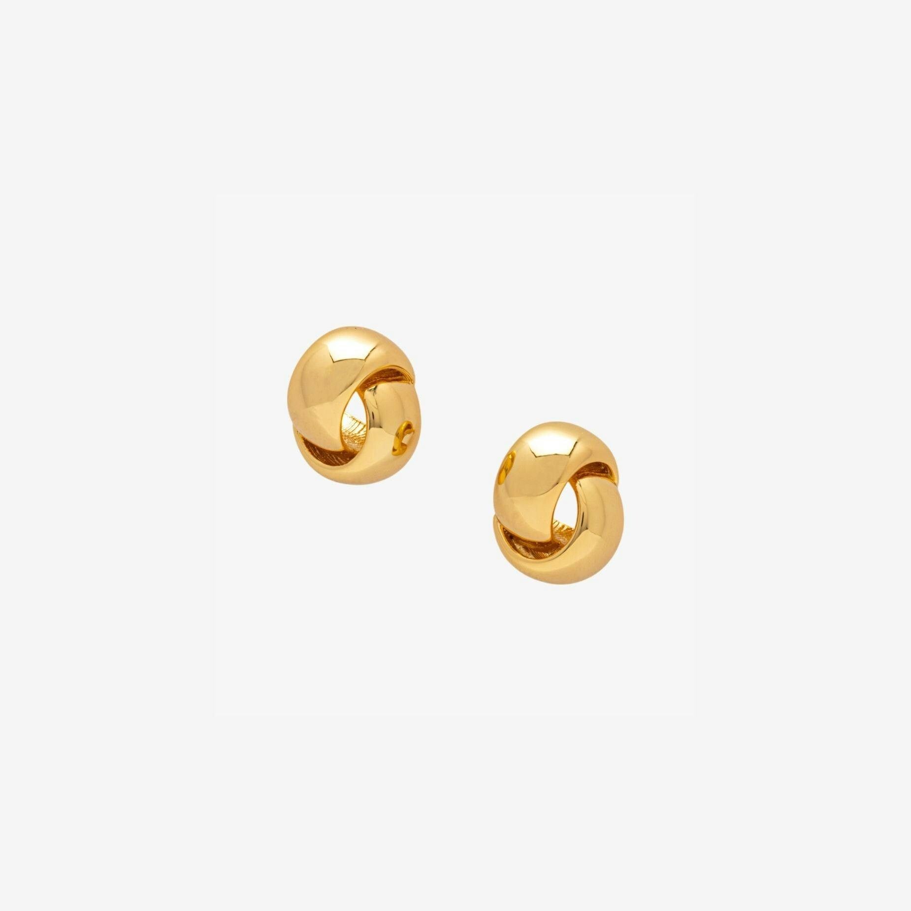 Uchi & Soto Gold Kin Knot Earrings