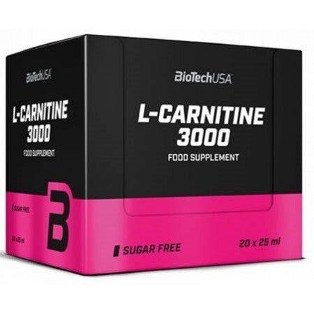 Biotechusa Orange L-Carnitine 3000, 20 X 25 Ml - Image 3