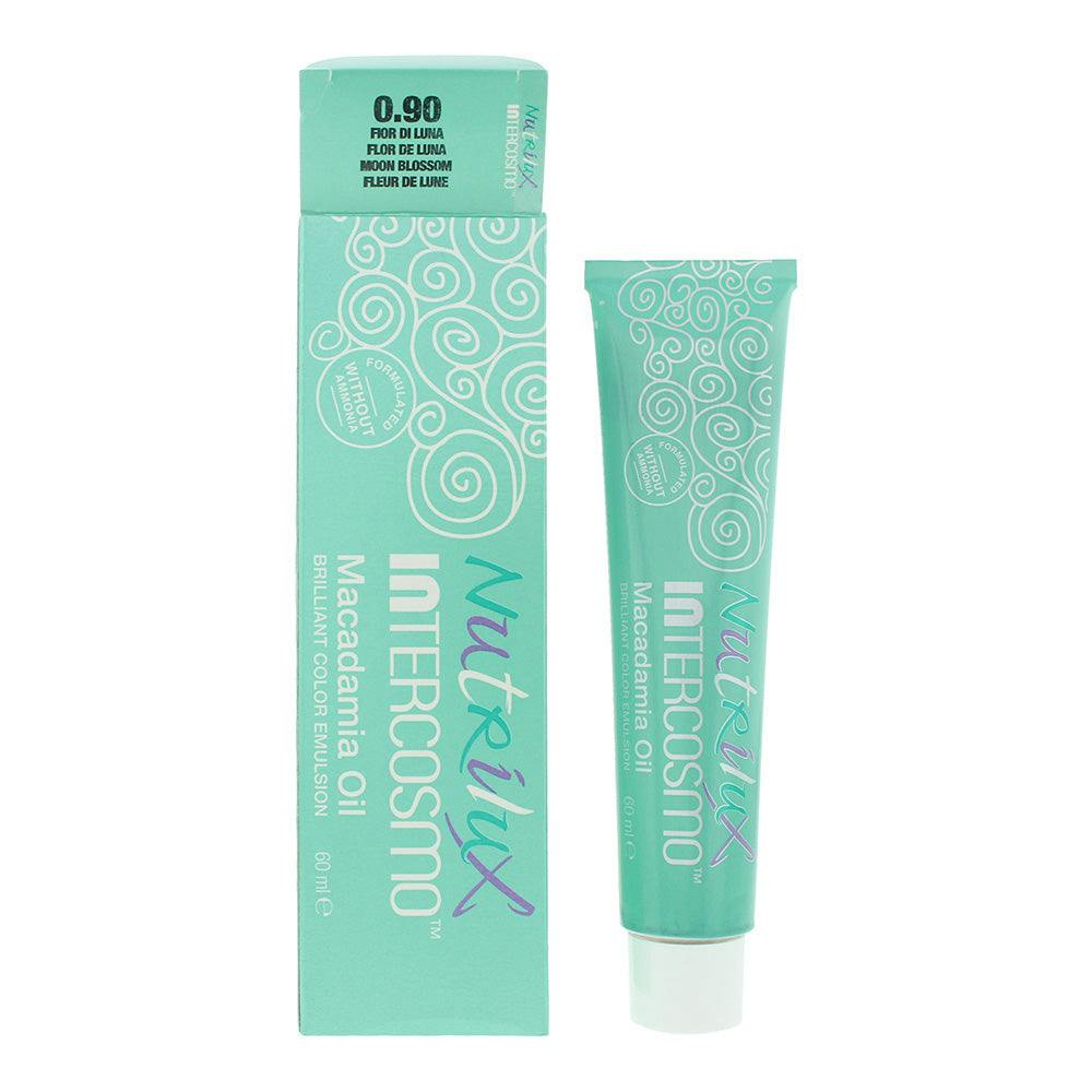 Intercosmo Nutrilux Macadamia Oil 0.90 Moon Blossom Hair Colour 60Ml For Women - Image 4