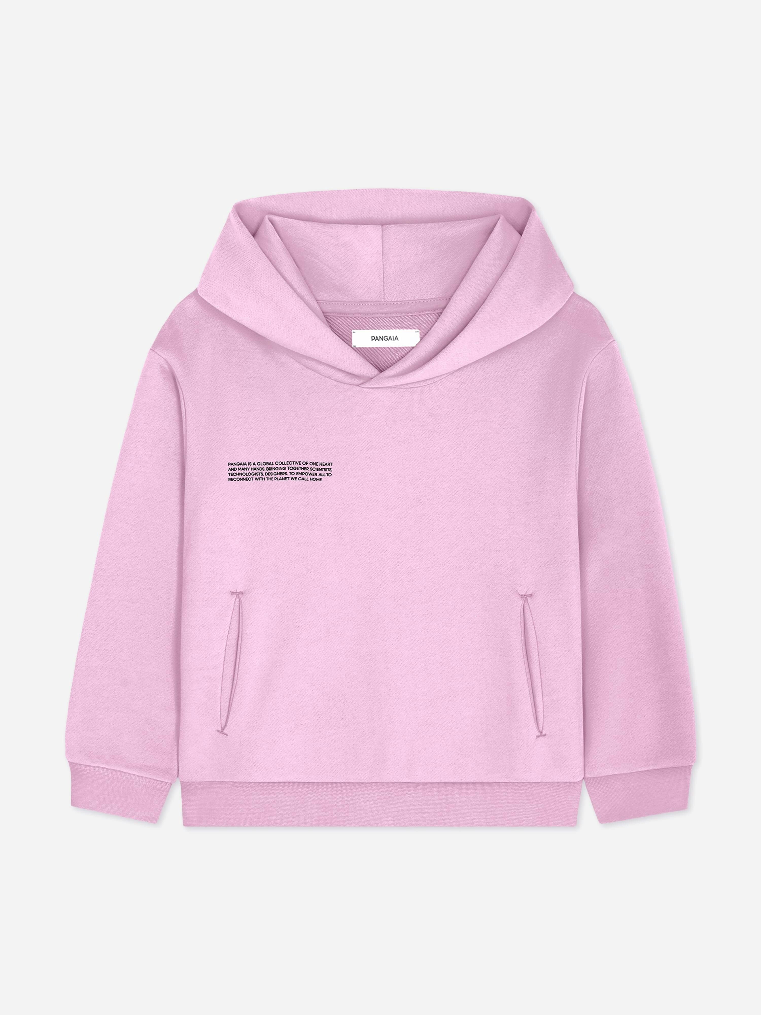 Pangaia Noos Midweight Hoodie - Unisex - Kids Sweatshirts - Pink - 11 Y | 146 Cm - Kids - Image 3