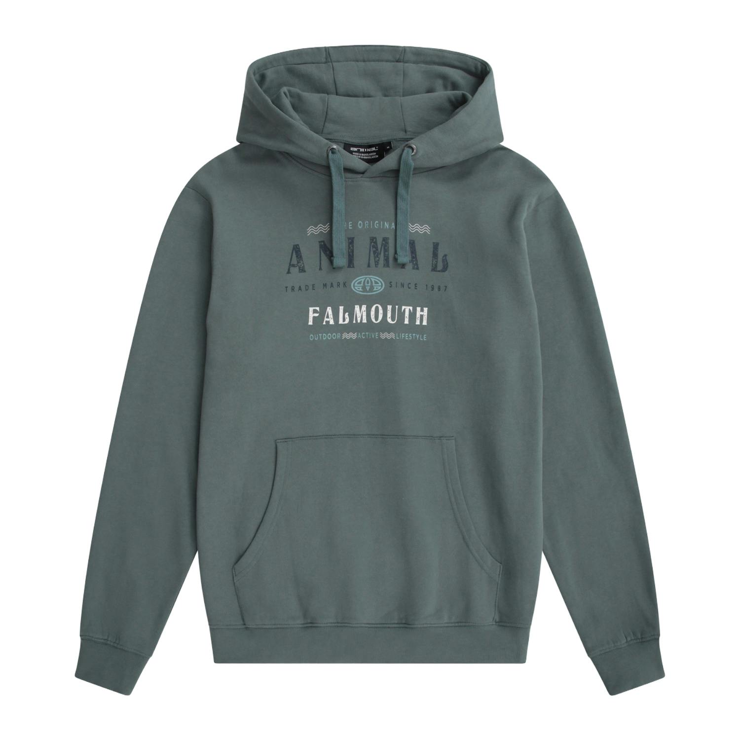 Animal Men's Green River Falmouth Hoodie - M - 100% Cotton
