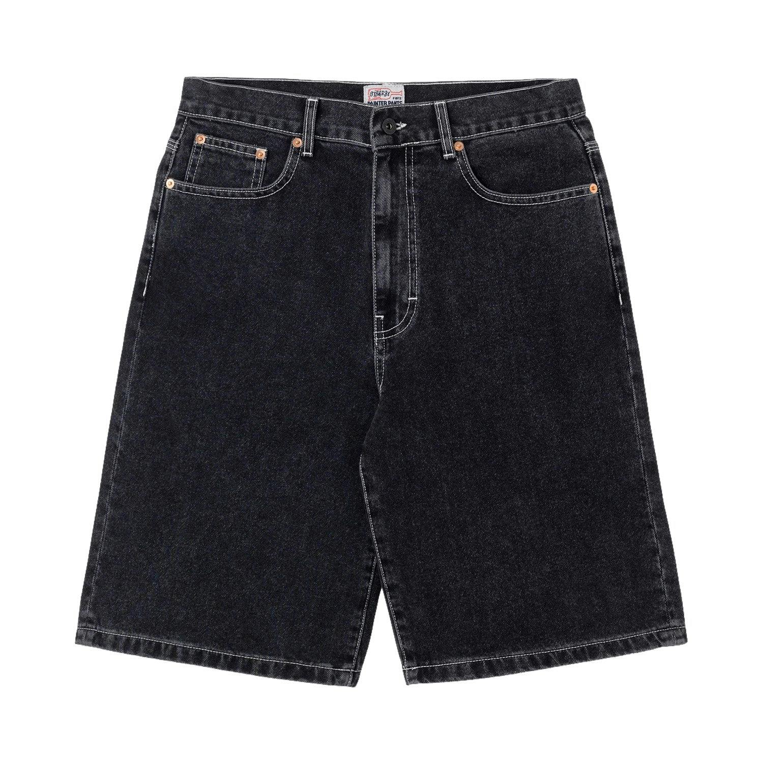 Stan Ray Black Wide 5 Short - Washed Denim - 32