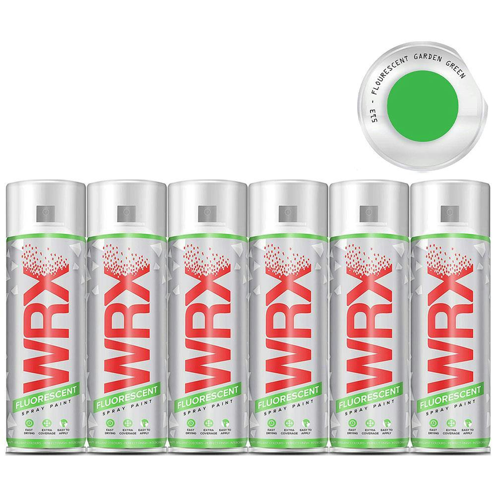 Rackhams Green 3X Wrx Fluorescent Garden Spray Paint 400Ml - Image 8