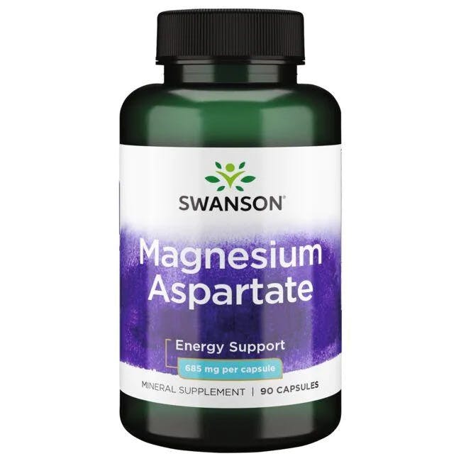 Swanson (90 Caps) Magnesium Aspartate, 685Mg - 90 Caps - Image 5