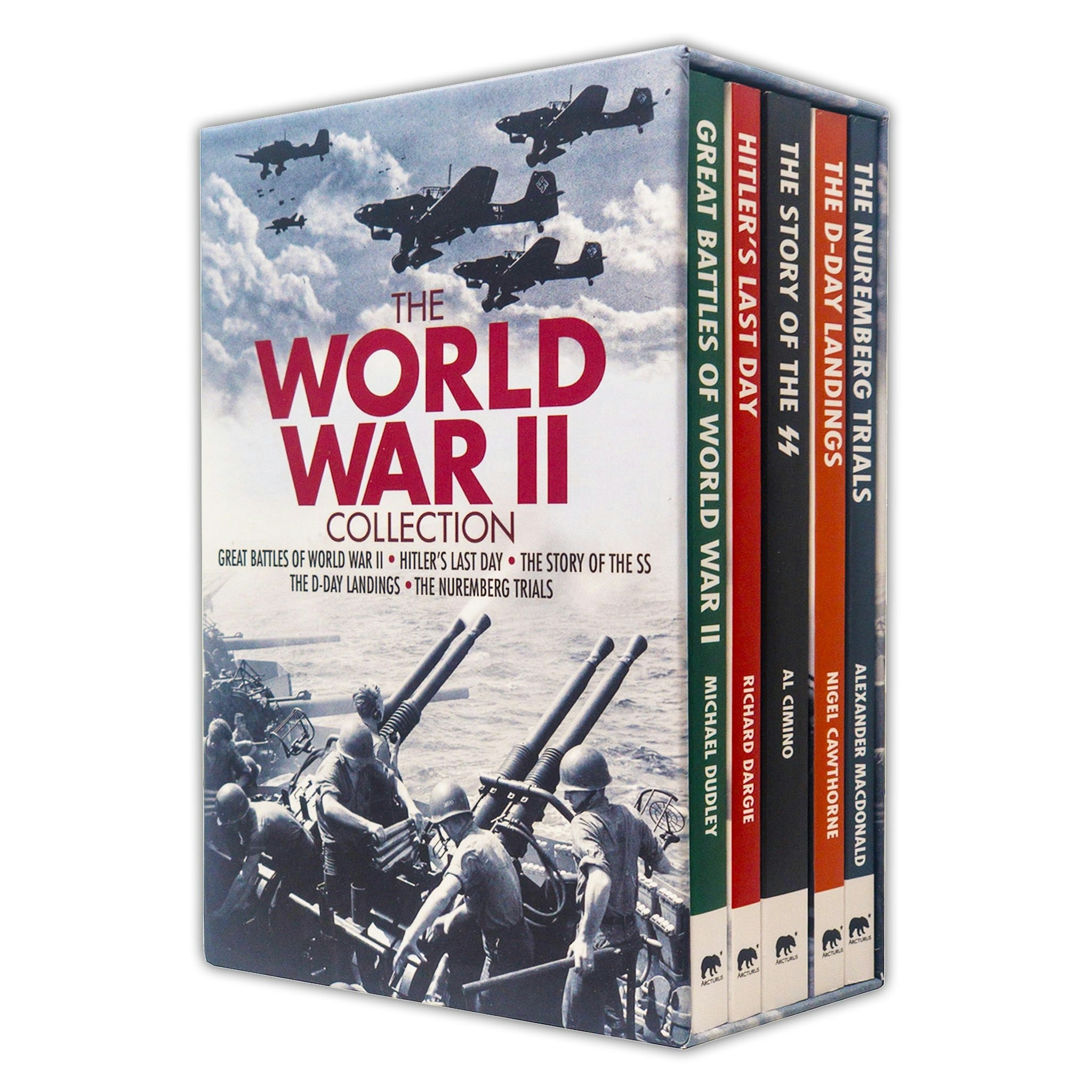 Arcturus The World War Ii Collection 5 Books Set (The Nuremberg Trials, The D-Day Landings & More)