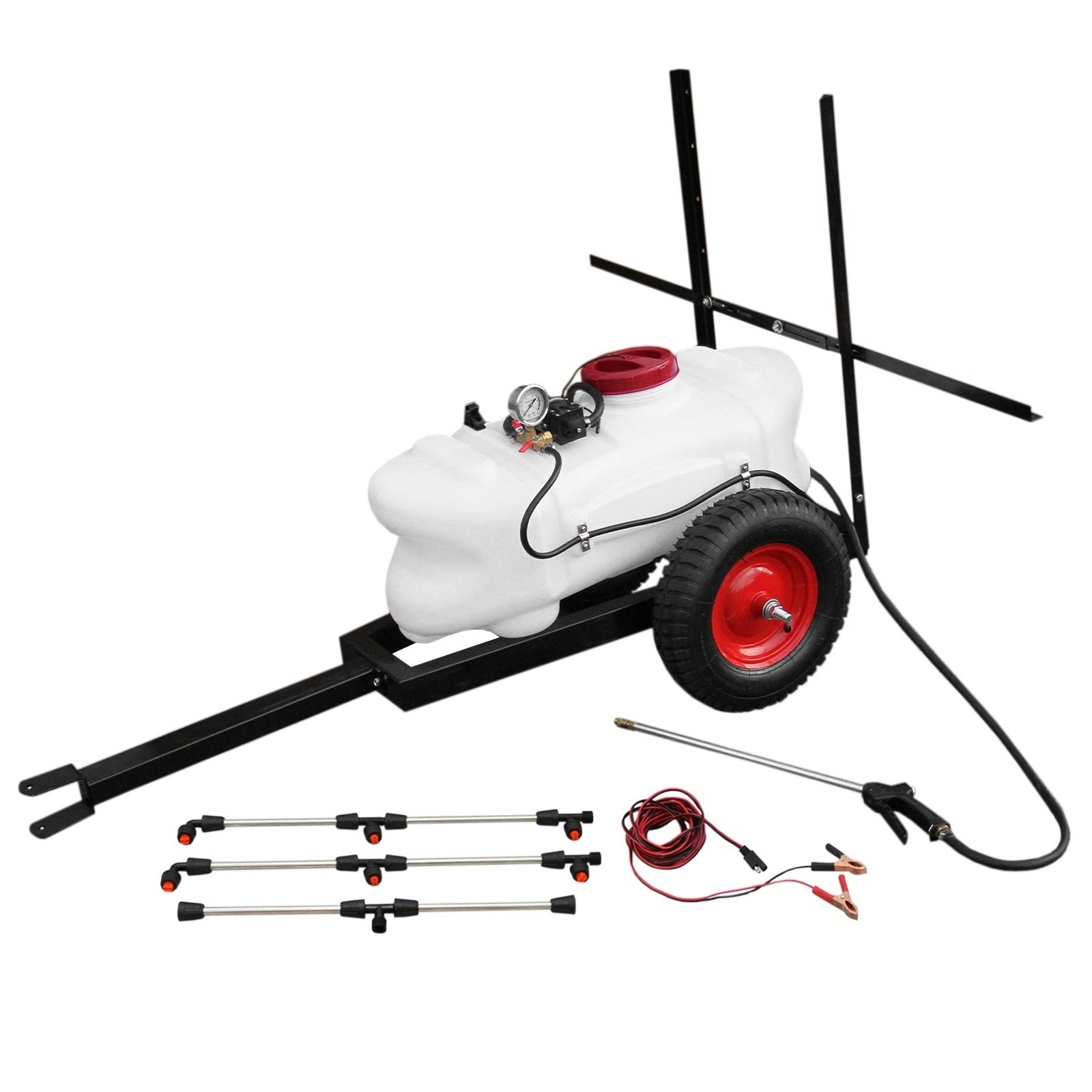 Maxblast 100L Atv Trailer And Sprayer