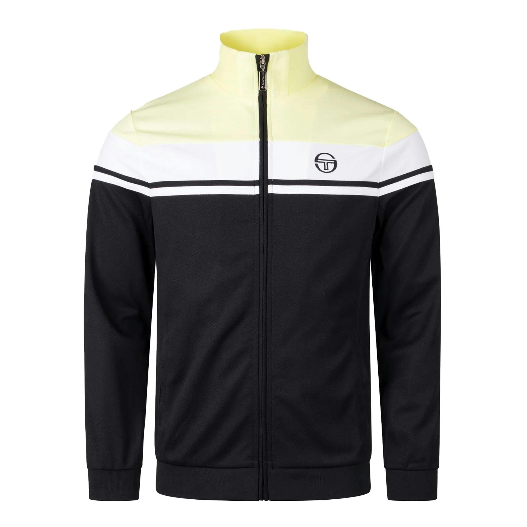 Sergio Tacchini Damarindo Track Top Jacket - Wax Yellow/White/Black - Men's Regular L - Image 4