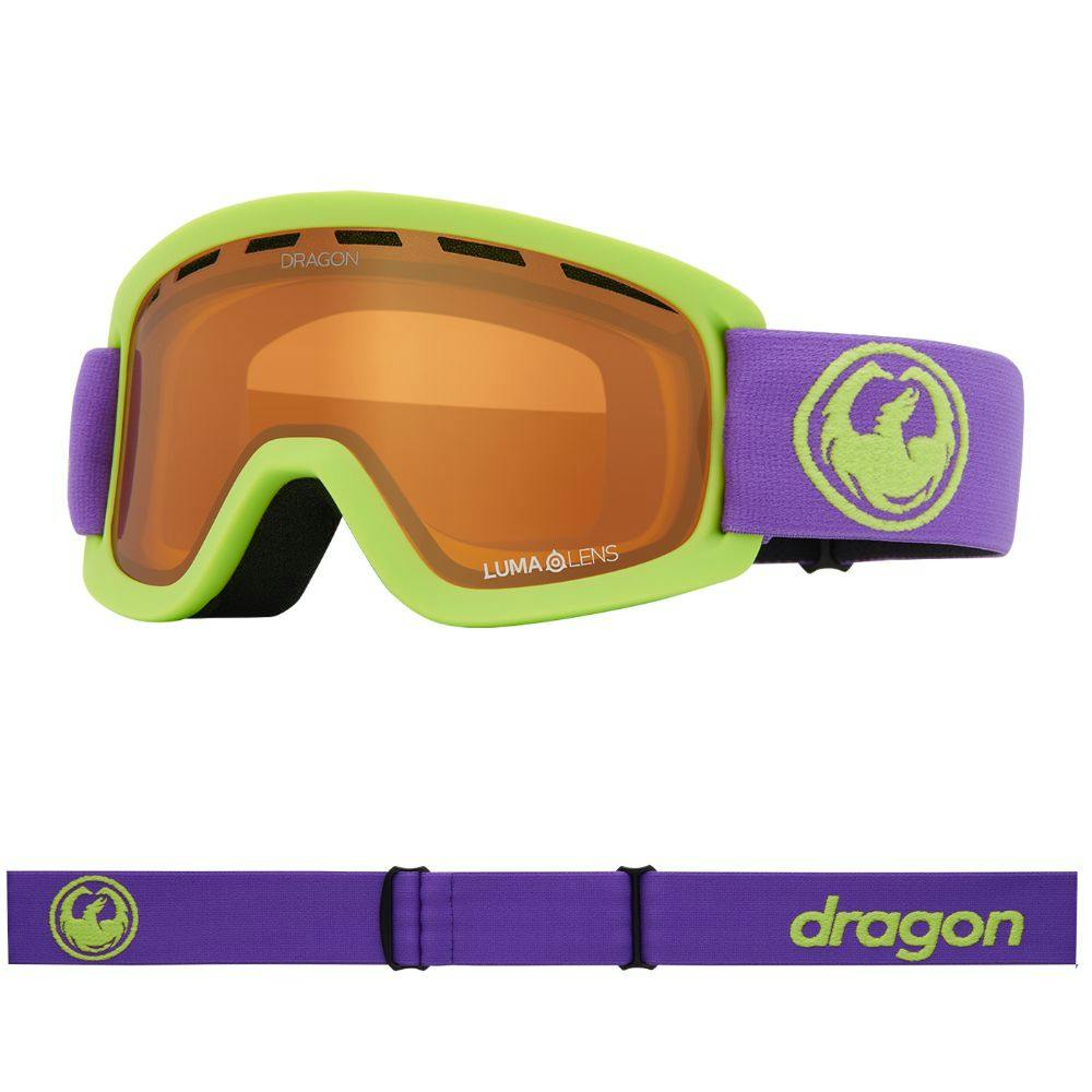 Dragon Amber Lil D - Murasaki With Lumalens Lens - Youth Fit