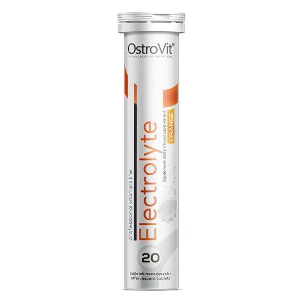 Ostrovit Orange Electrolyte Effervescent Tabs, - 20 Tabs