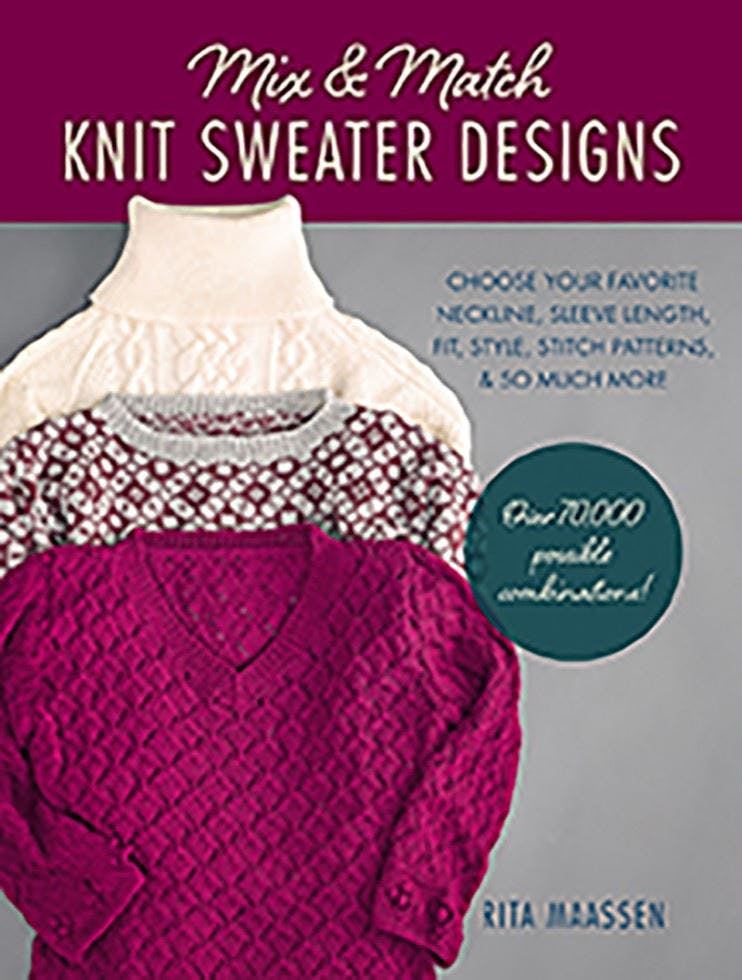 Mix & Match Knit Sweater Designs: Choose your by Rita Maassen (PB 2020) - Image 7