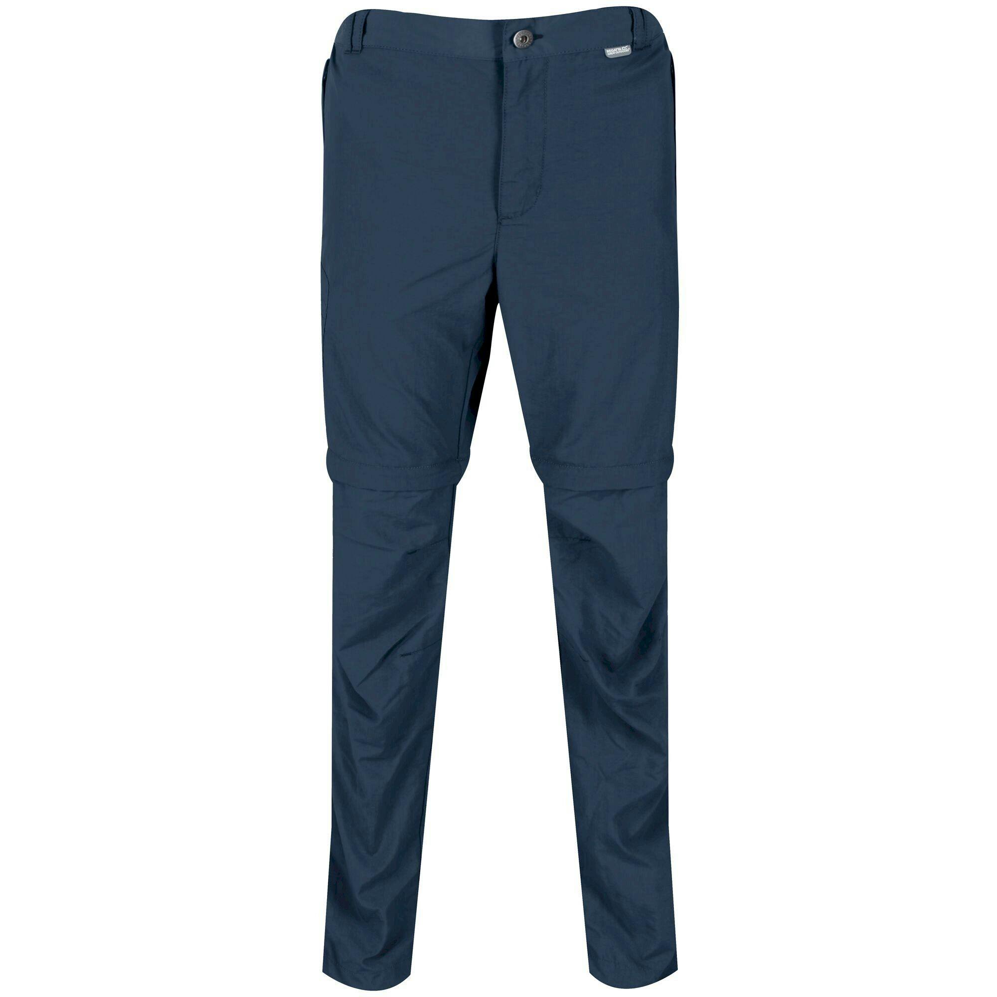 Regatta Men's Leesville Ii Zip Off Trousers - Moonlight Denim - 44R - Moonlight Denim - 100% Polyamide