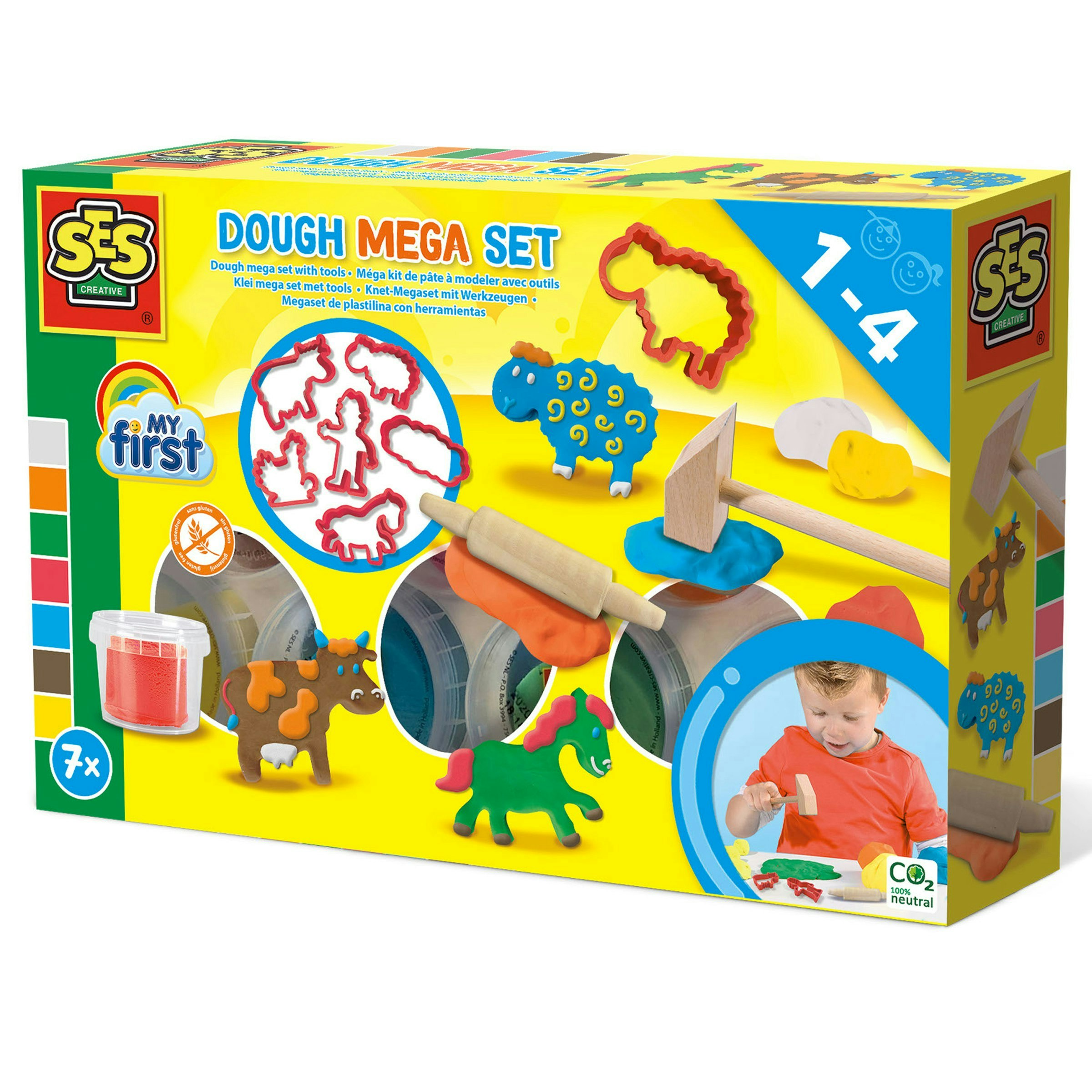 B&Q -  My FirstDough Mega Set With Tools - Image 6