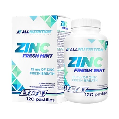 Allnutrition Zinc, 15Mg - 120 Pastilles - Fresh Mint - Image 3