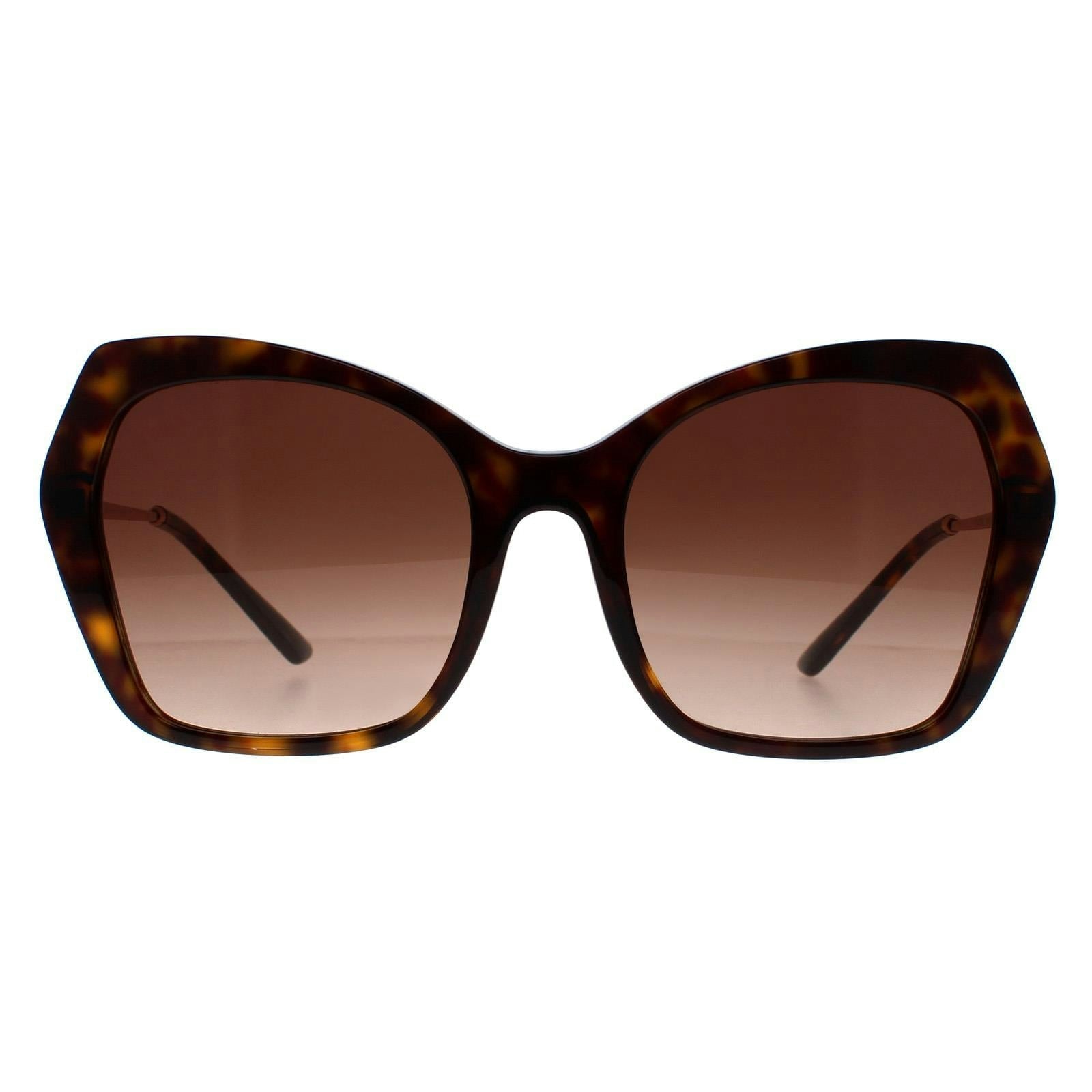 Dolce & Gabbana Butterfly Womens Havana Brown Gradient DG4399 - One Size - Image 4