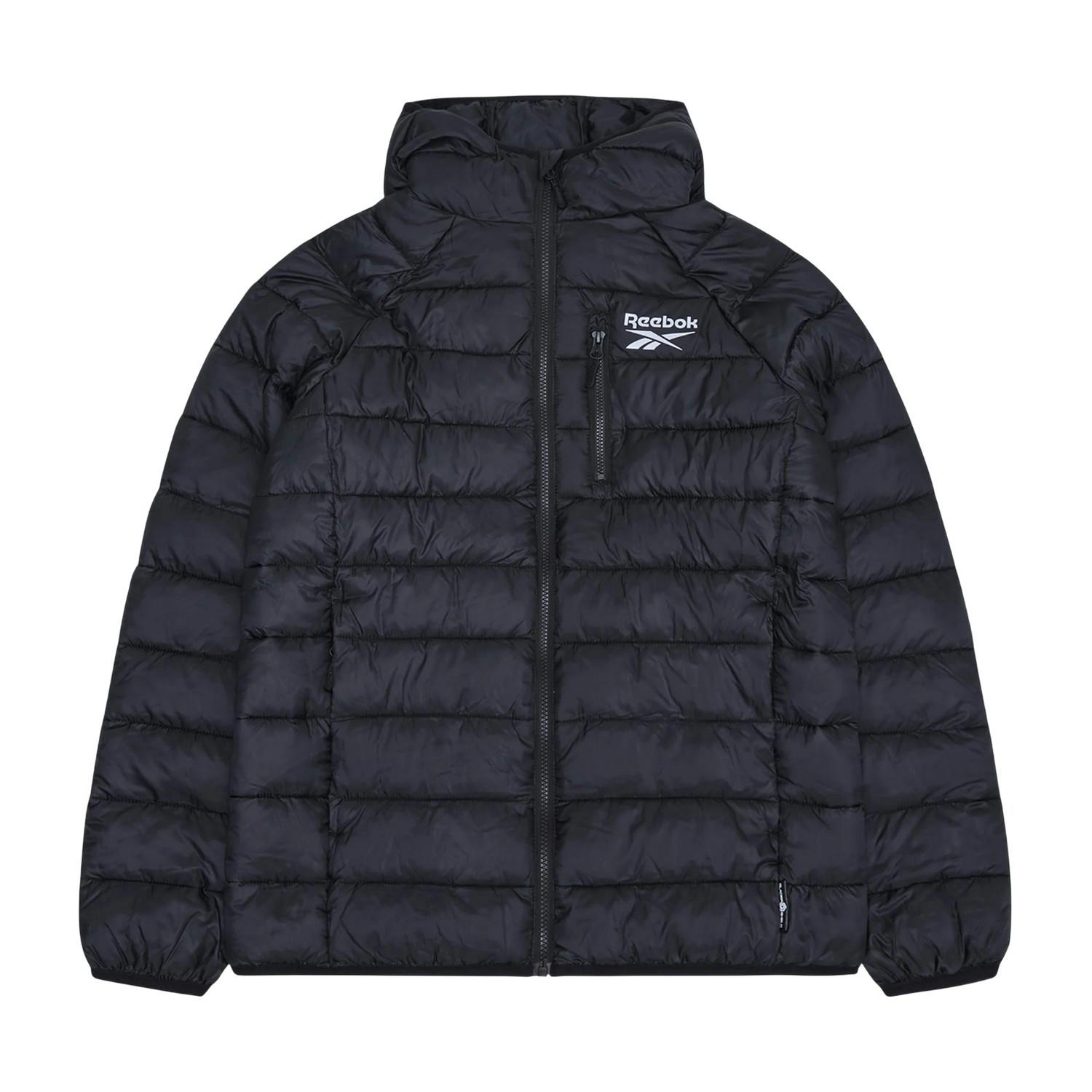 Reebok Men's Black Rb1496 Glacier Shield Jacket - L - 100% Nylon