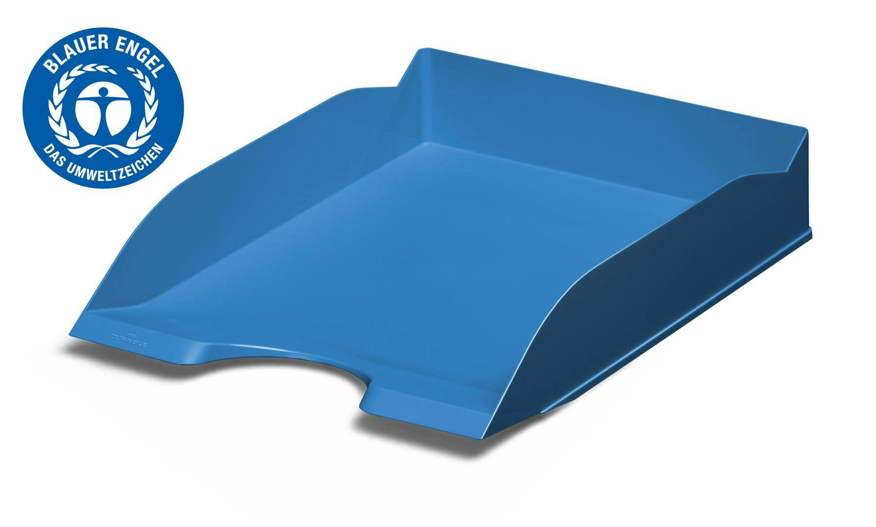 Rackhams Blue Eco Recycled Plastic Stackable Document Letter Tray | 6 Pack | A4+
